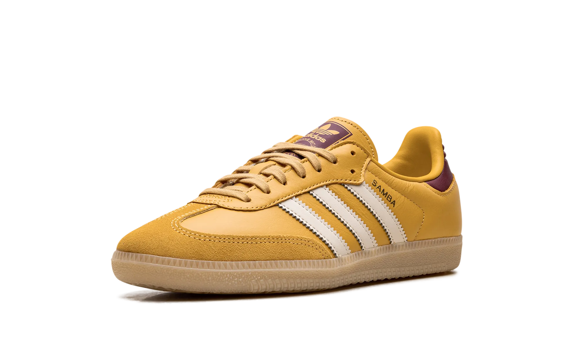 Retro Tone Cushion Base Samba OG GS "Preloved Yellow"