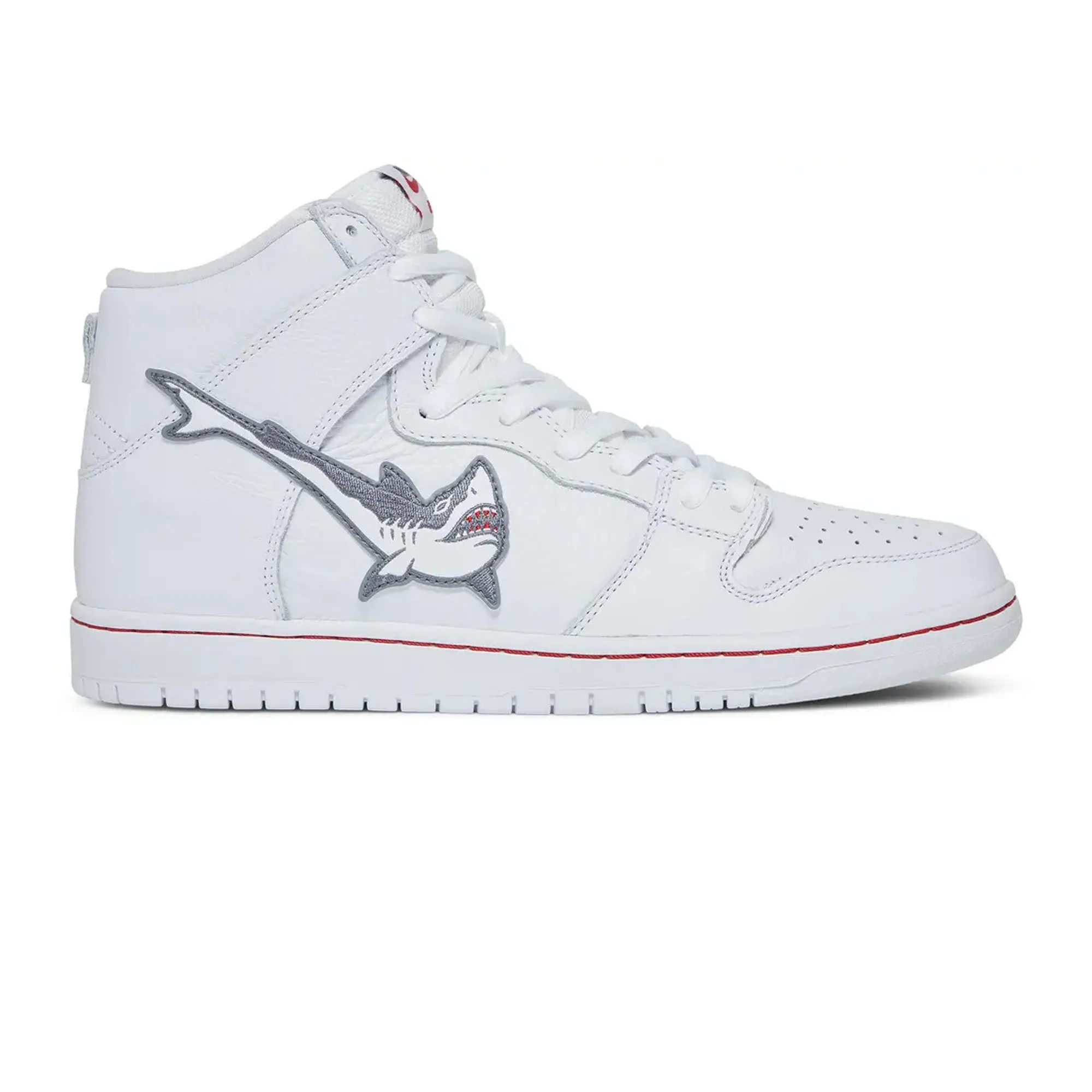 Tailored grip Thermoplastic Heel Cup Nike SB Dunk High x Oski 'Great White Shark' (2022)