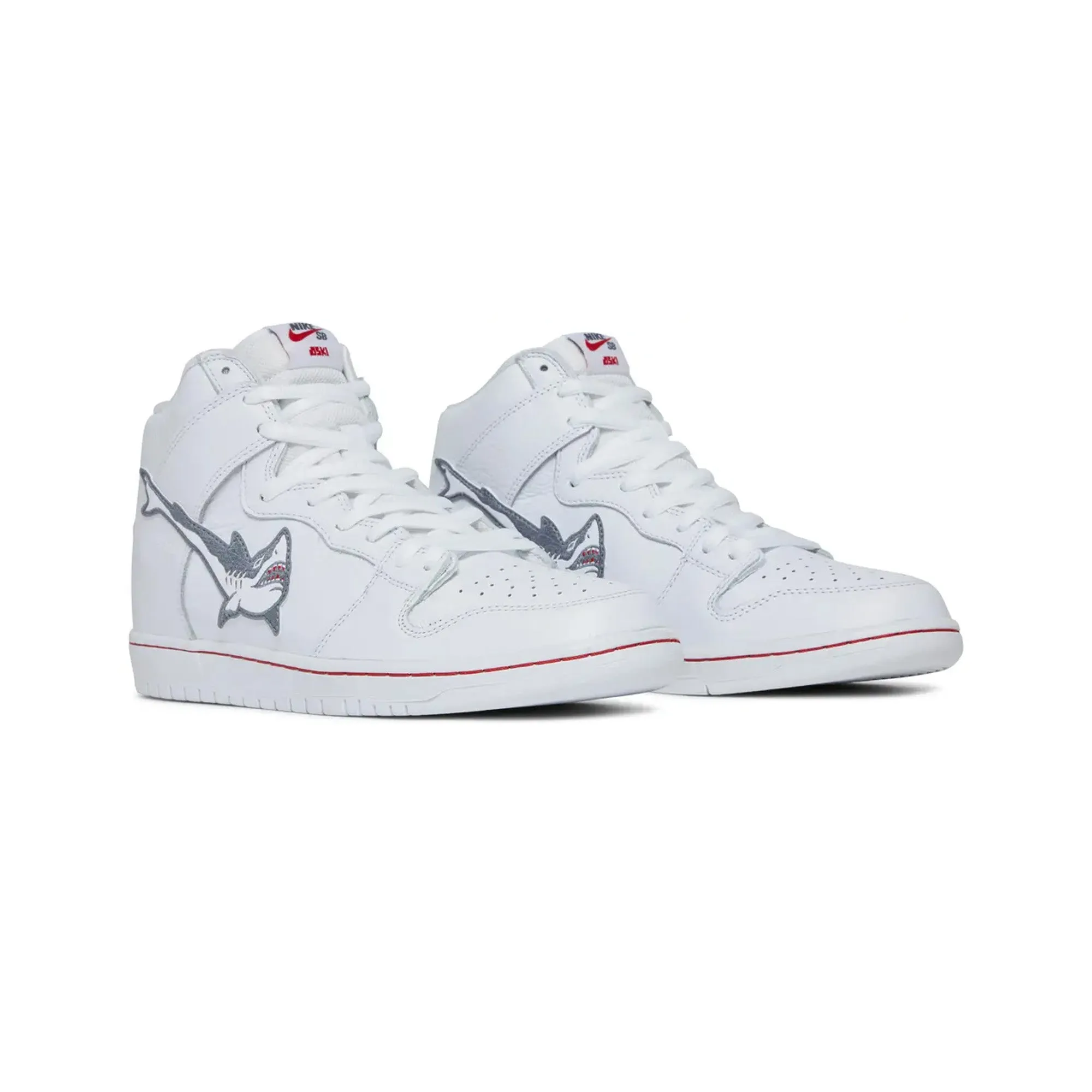 Nike SB Dunk High x Oski 'Great White Shark' (2022) Road grip