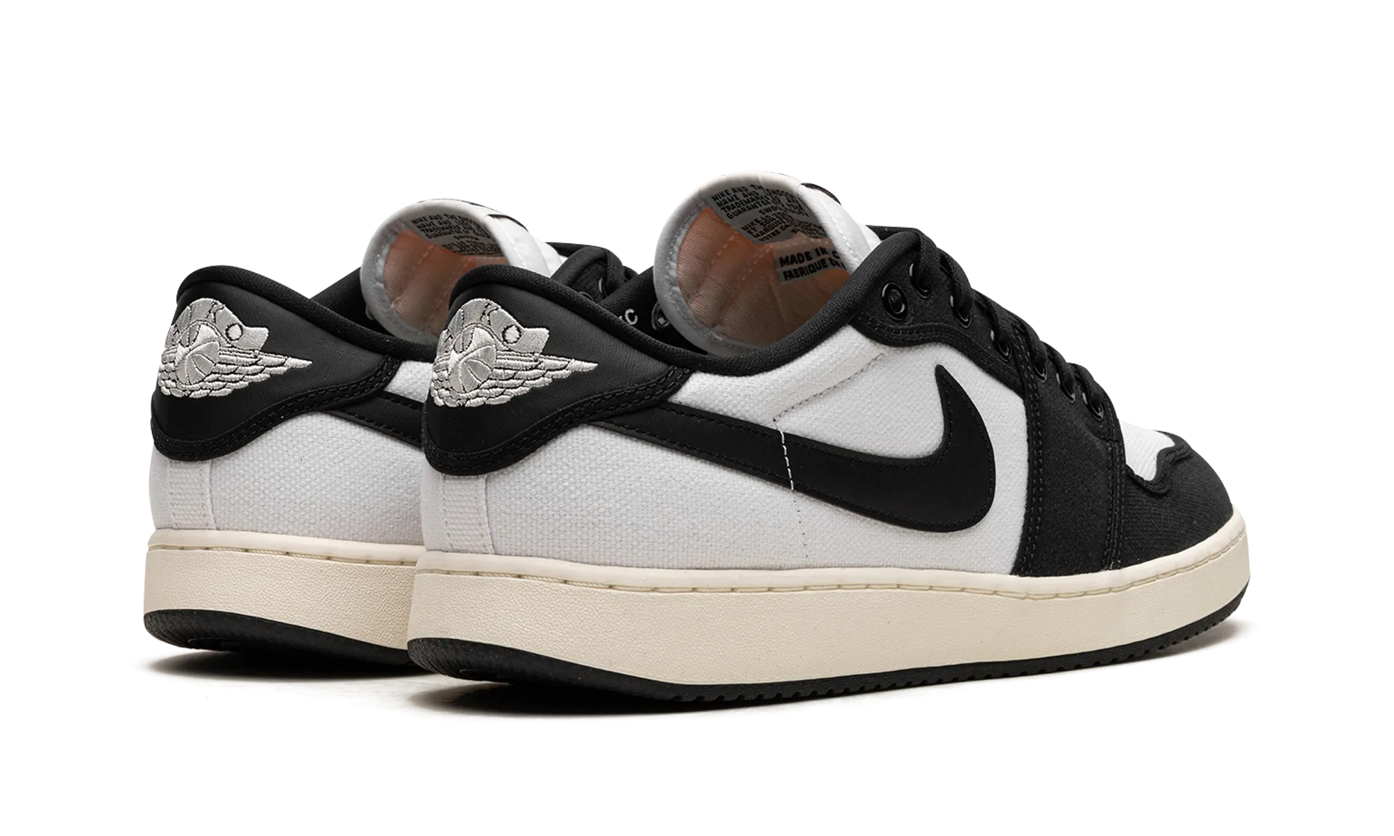 Simple Look Ultra Bounce Foam Core Air Jordan 1 KO Low "Black / White"