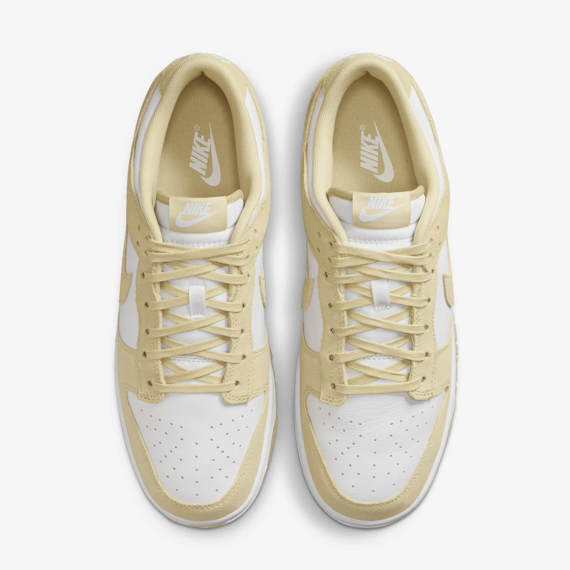 Versatile Pair Flexible Torsion System NIKE | DUNK LOW RETRO { WHITE/TM GOLD-WHITE