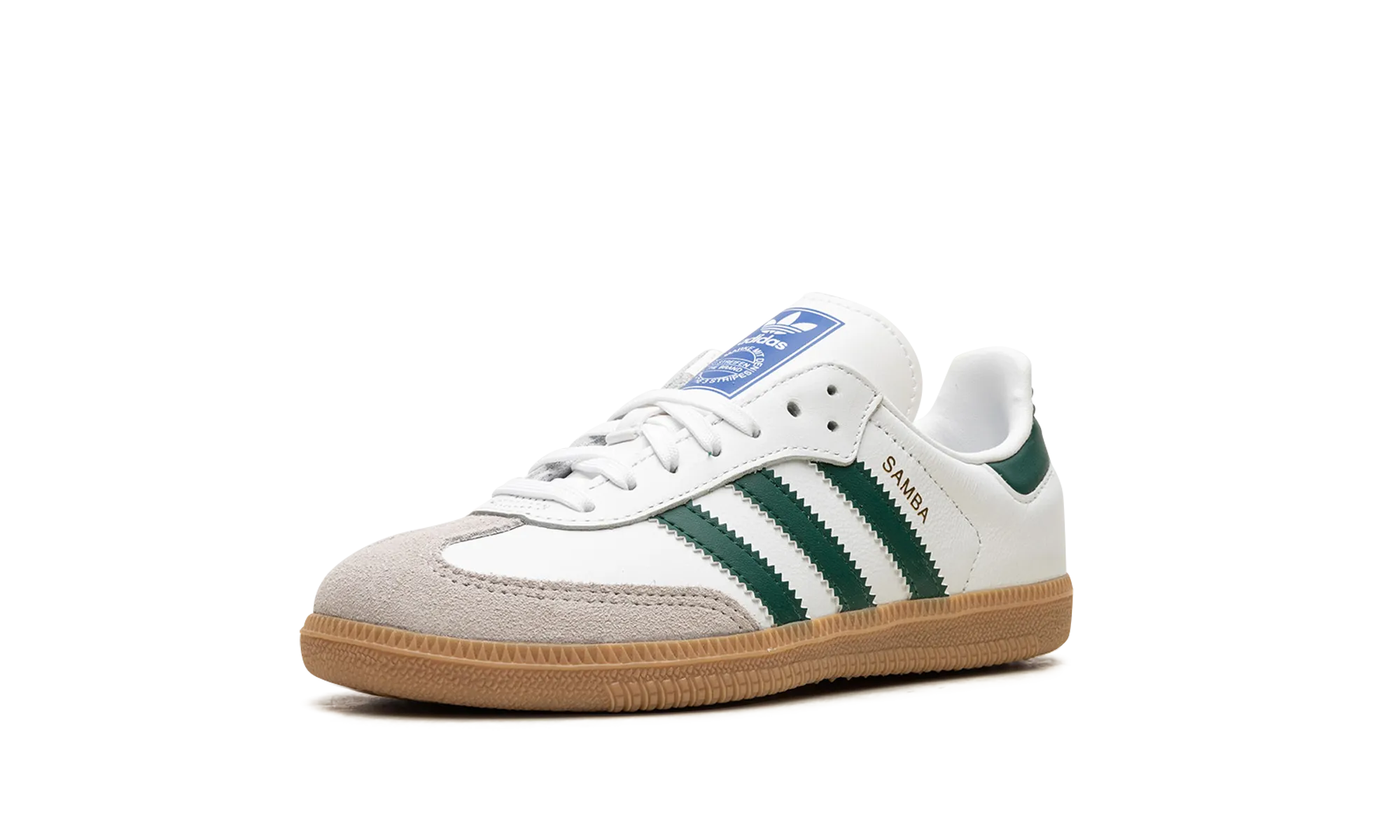 Drive Ready lace up closure Samba Og PS "Green Gum"