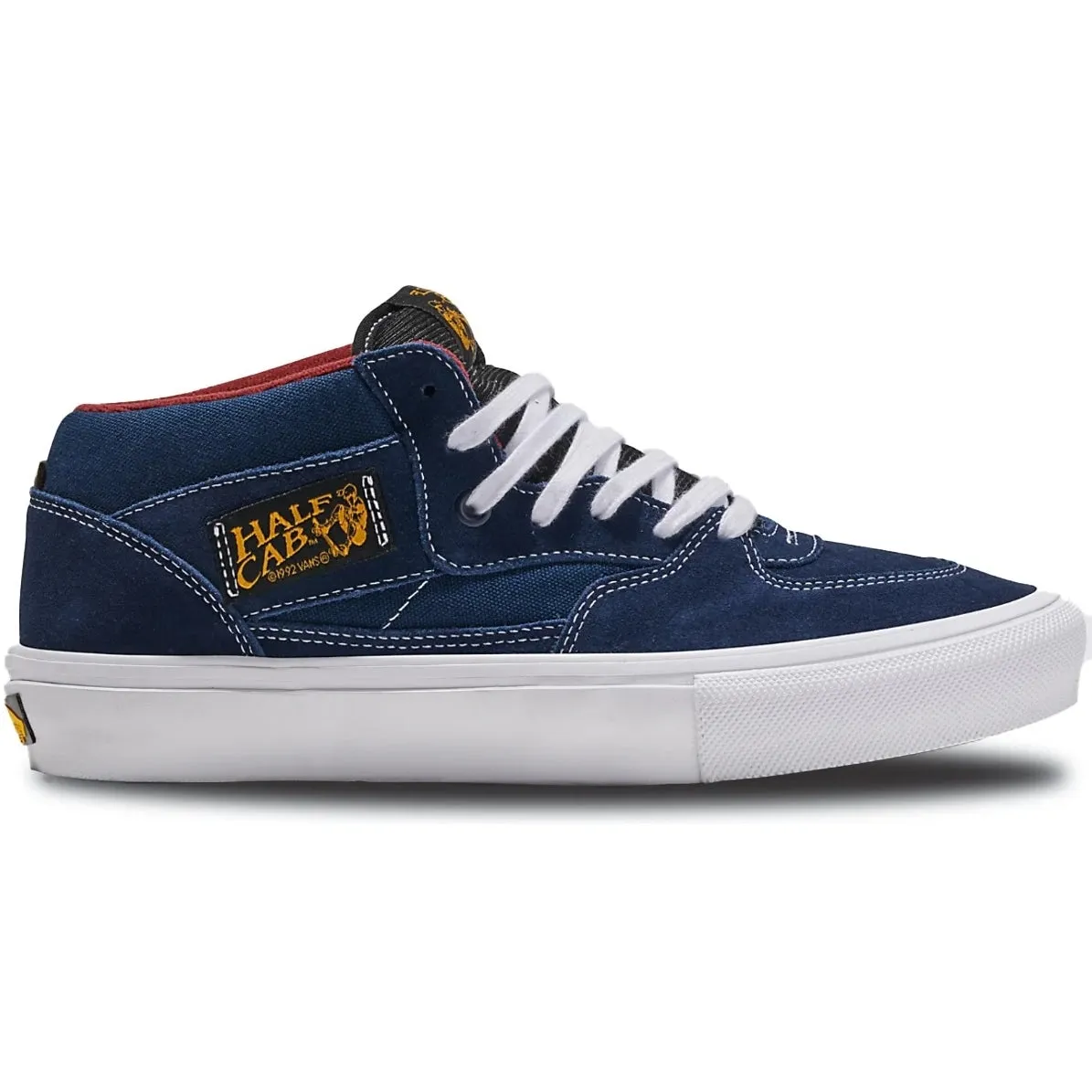 Vans HalfCab Pro Navy/Burgandy Shoes Dribble Step
