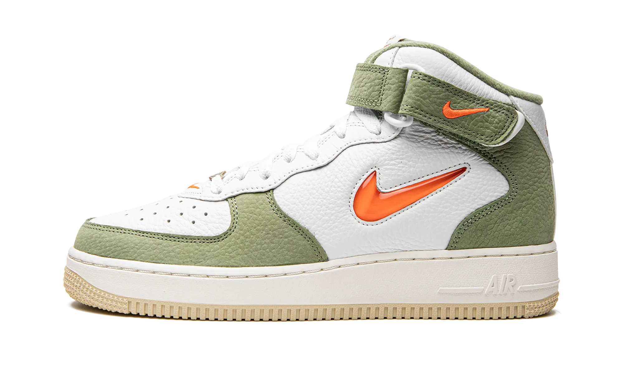 Air Force 1 Mid QS "Jewel Oil Green" Rugged Outsole