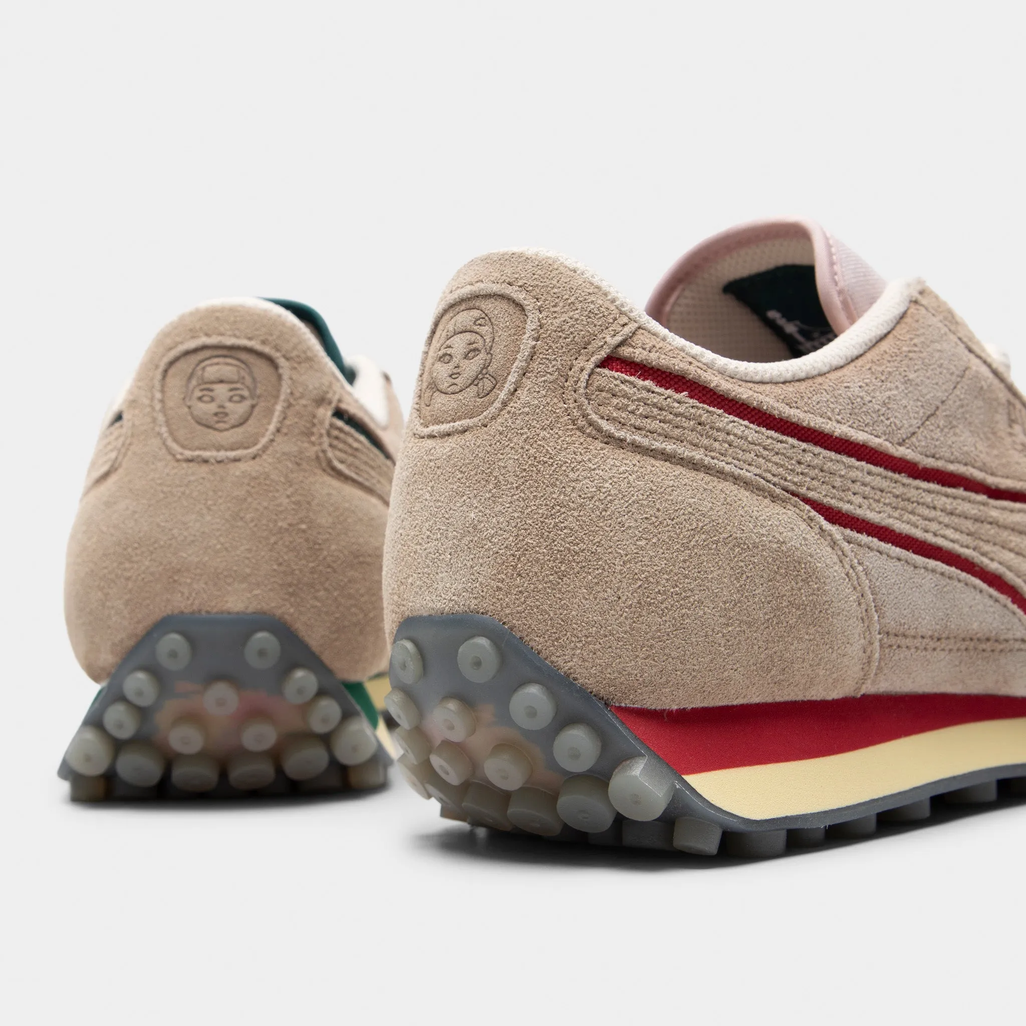 Puma Easy Rider x Squid Games Silver / Green Track Step SoftInterior