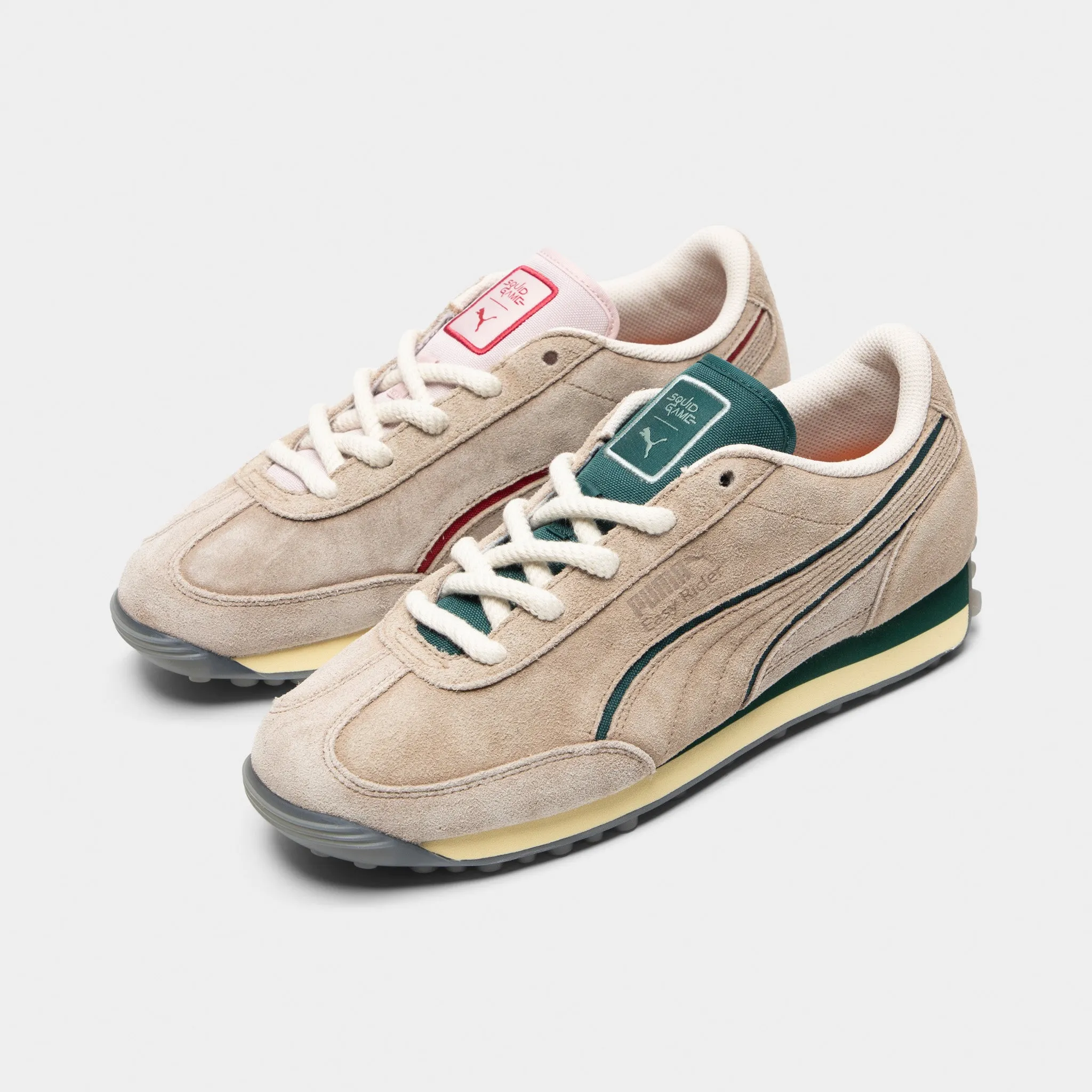 Puma Easy Rider x Squid Games Silver / Green Lightweight Feel Rain Step