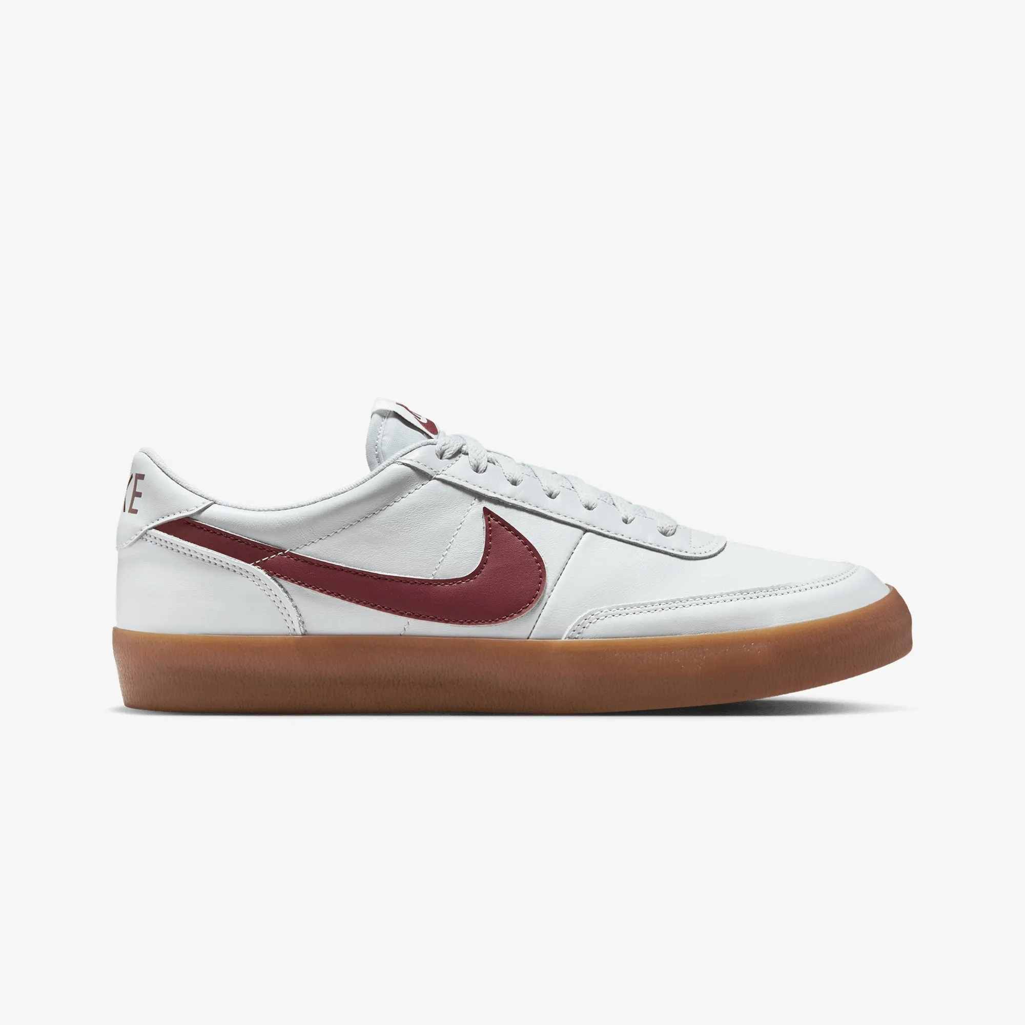 Sporty Nike | KILLSHOT 2 LEATHER { PURE PLATINUM/DARK TEAM RED