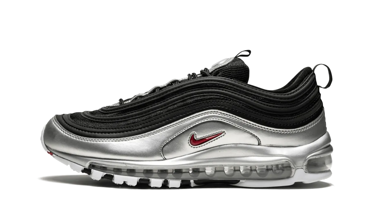 right - foot AIR MAX 97 QS "Silver Black"