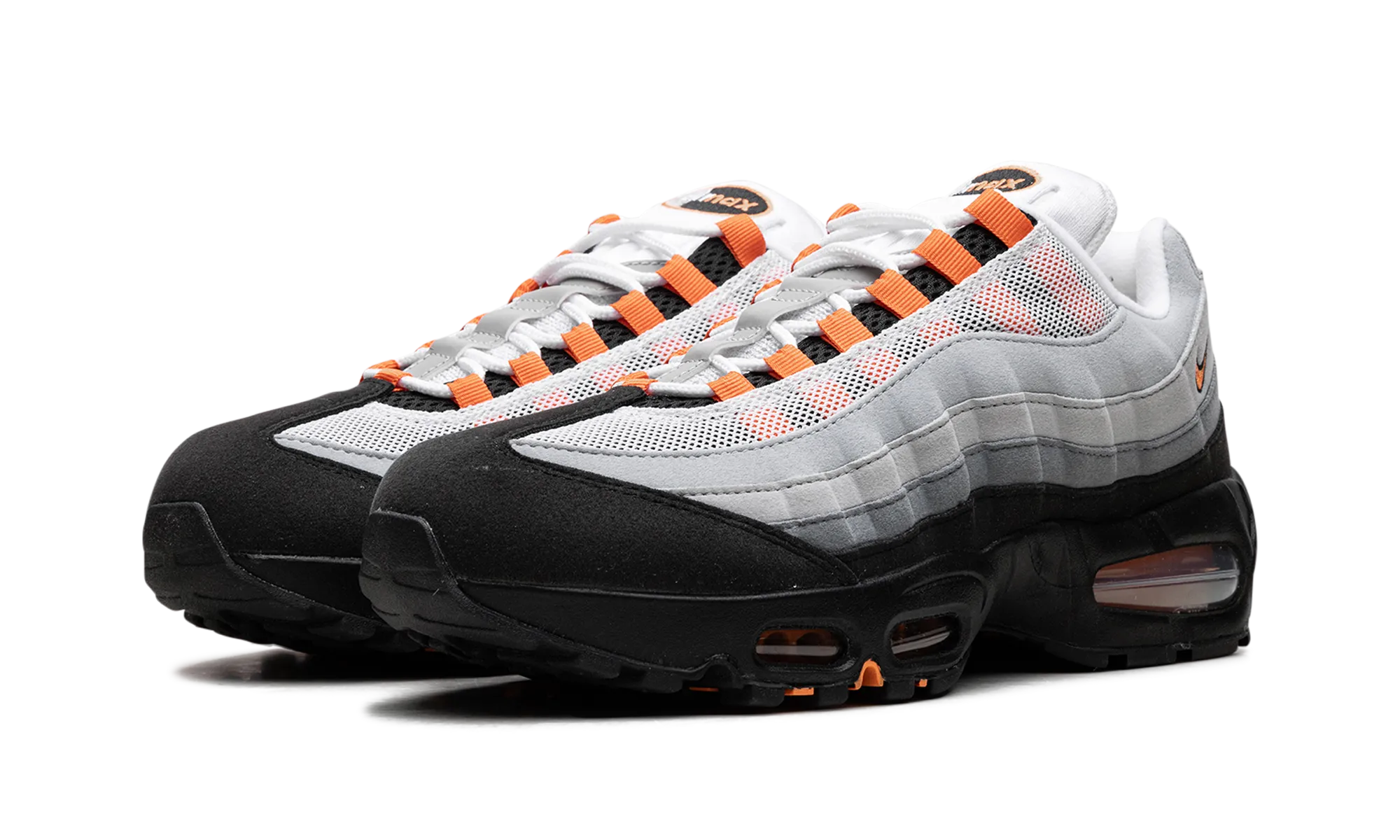 running on beaches Air Max 95 OG Big Bubble "Bright Mandarin"