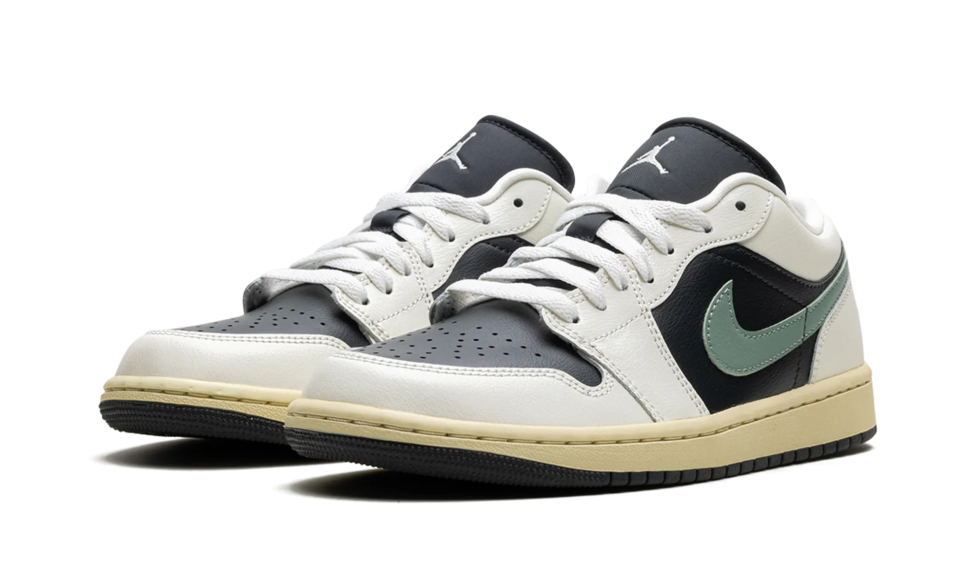 Air Jordan 1 Low WMNS "Jade Smoke" Classy stability Thermoregulating Insoles