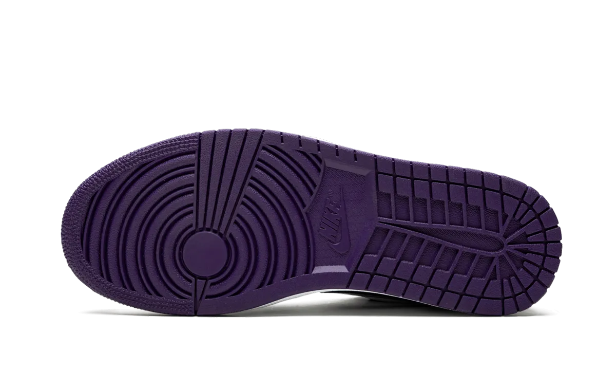All-Season Wear Air Jordan 1 Low "Court Purple"