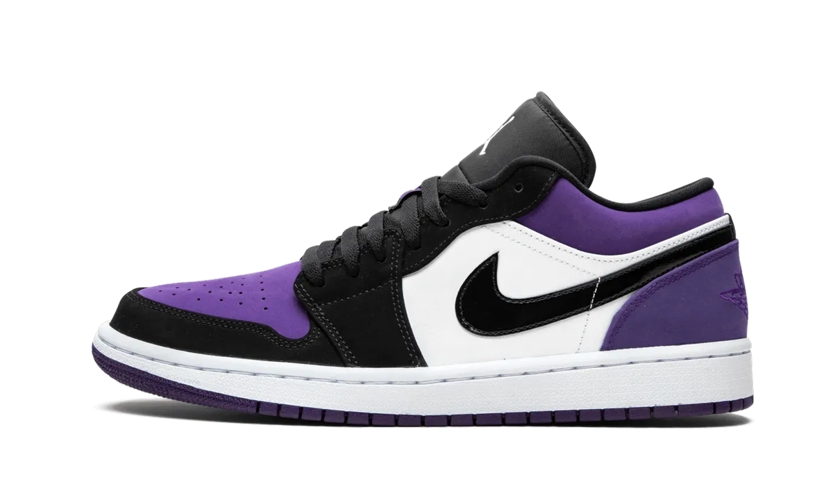 Air Jordan 1 Low "Court Purple" Football