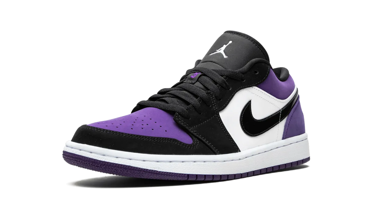Bold Style Everyday Performance Air Jordan 1 Low "Court Purple"
