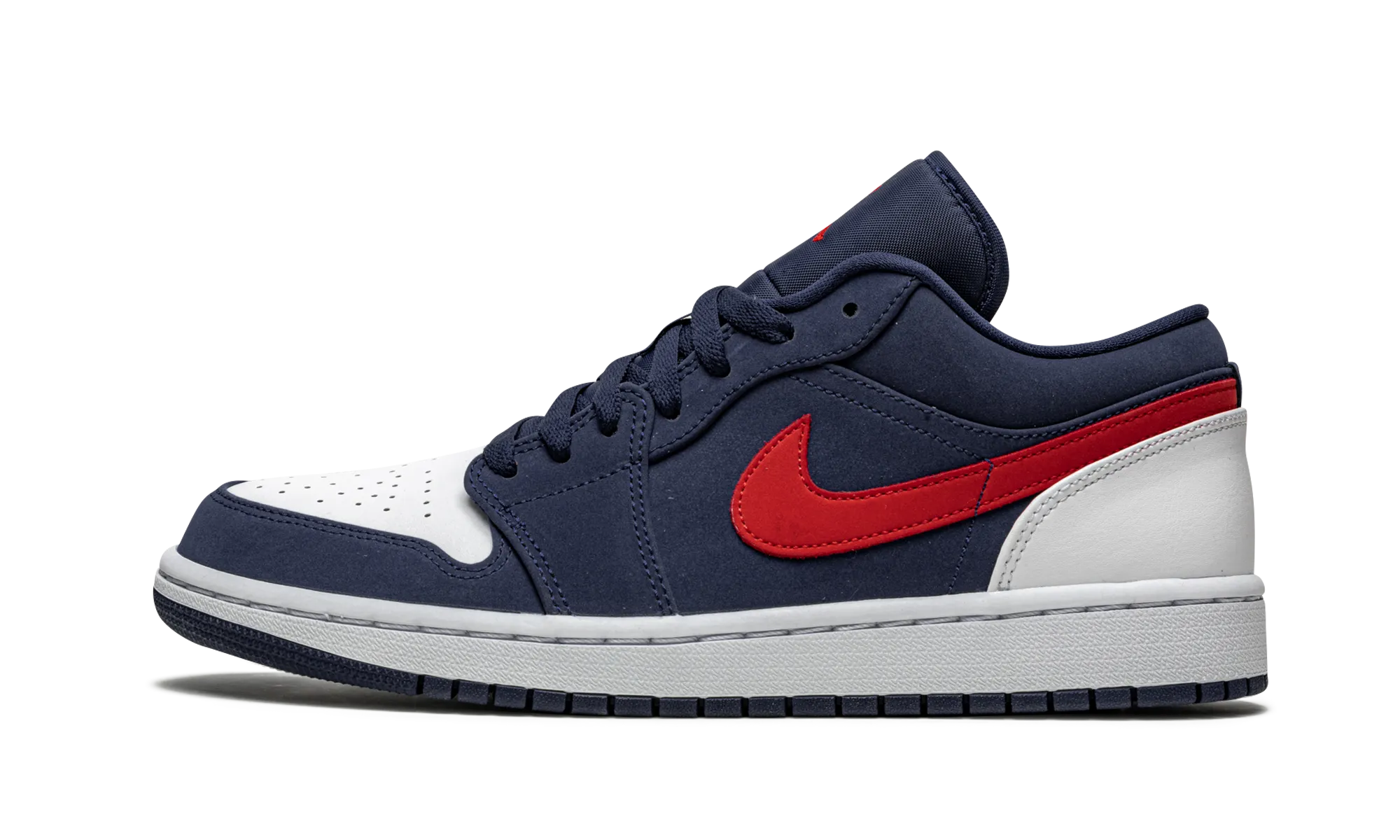 Air Jordan 1 Low SE "USA" Layered Design Vegan Material Technology