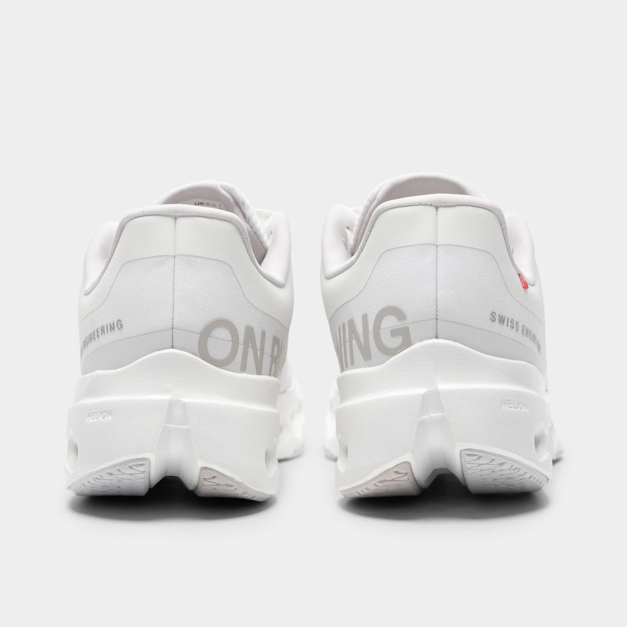 On Cloudsurfer White / Silver King Walk