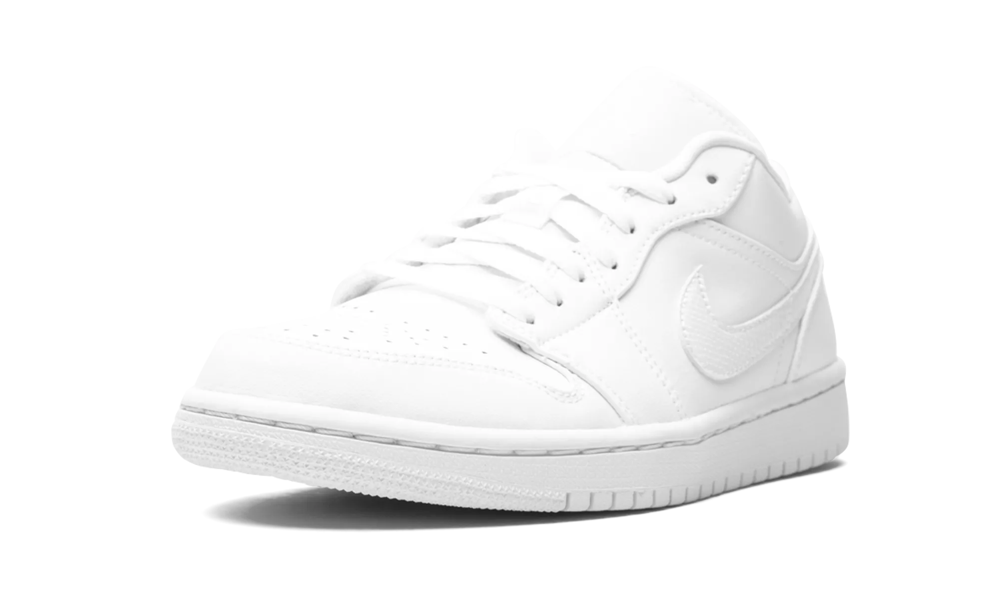 High Rebound Outsole ground grip AIR JORDAN 1 LO WMNS "Triple White"
