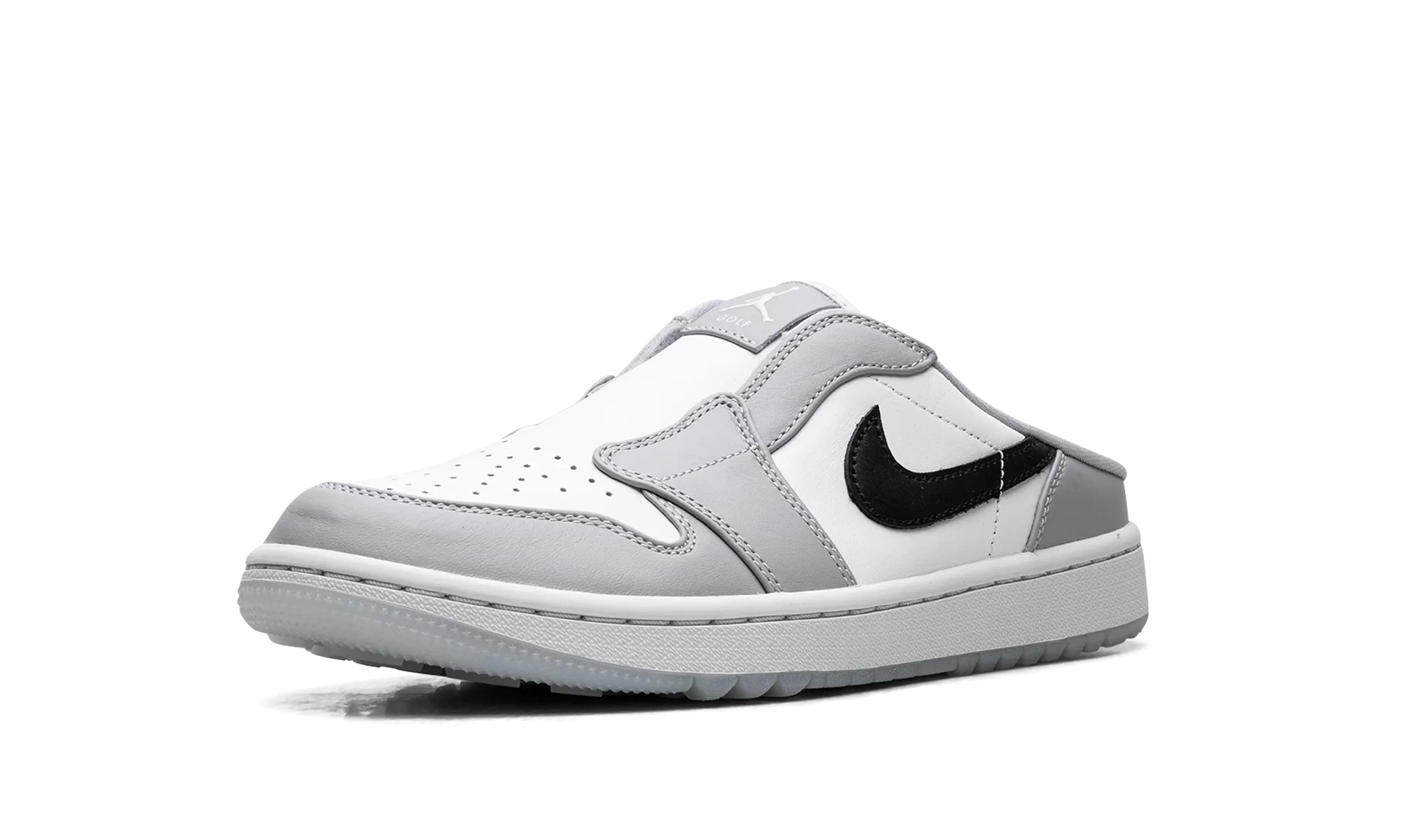 Urban Speed Air Jordan 1 Low Golf Mule "Wolf Grey"