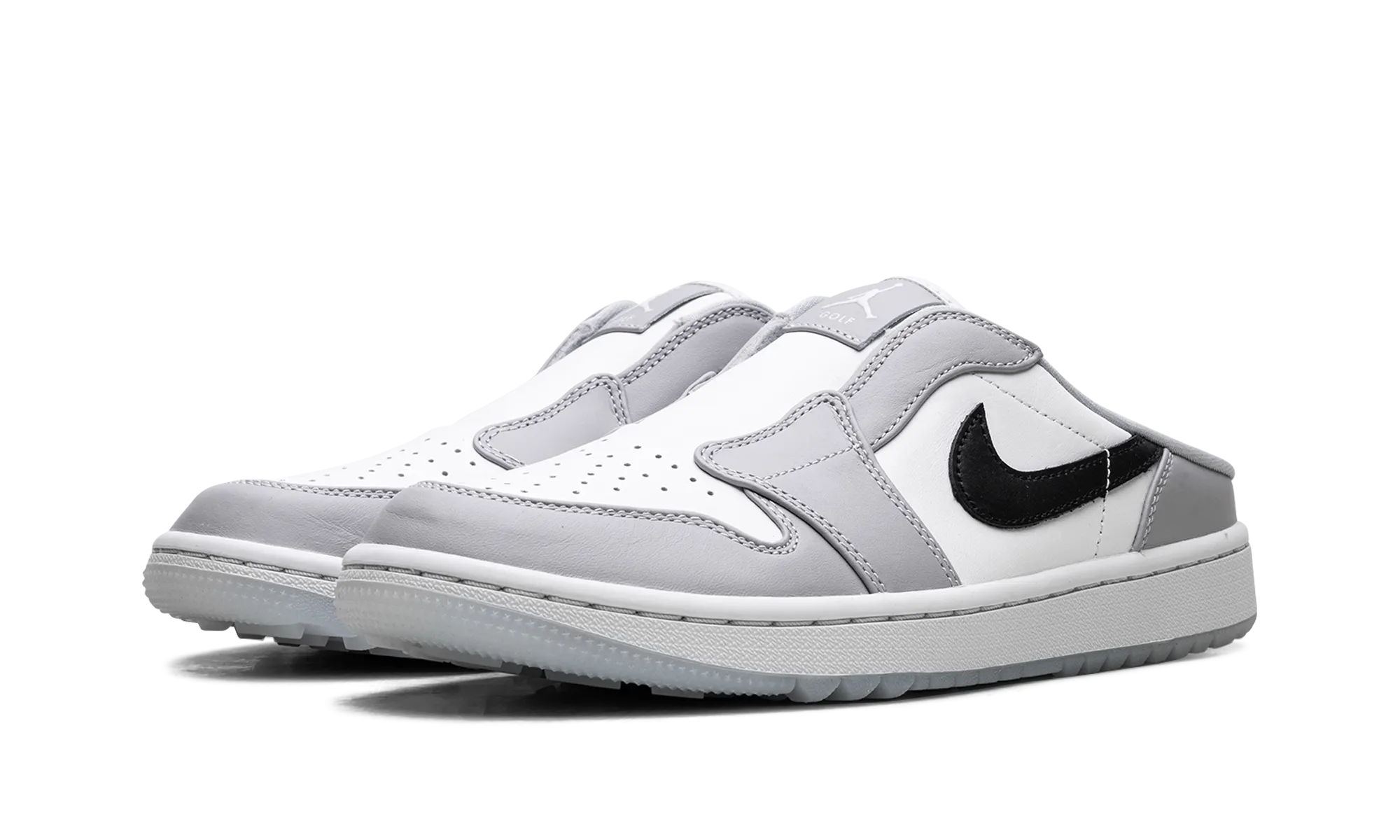 Sustainable Design Good Support Air Jordan 1 Low Golf Mule "Wolf Grey"