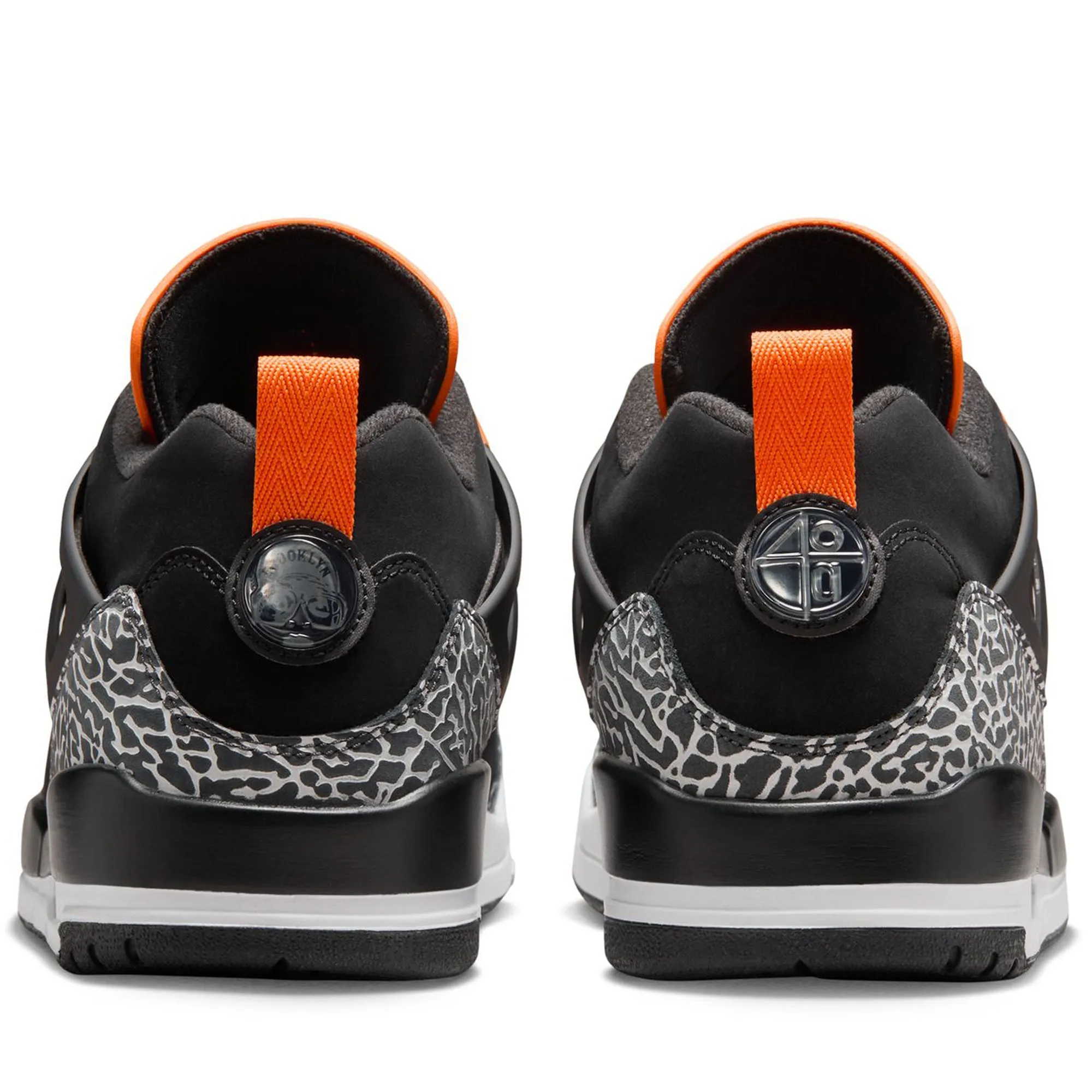 Jordan Spizike Low - Black/Starfish Ventilation Ports