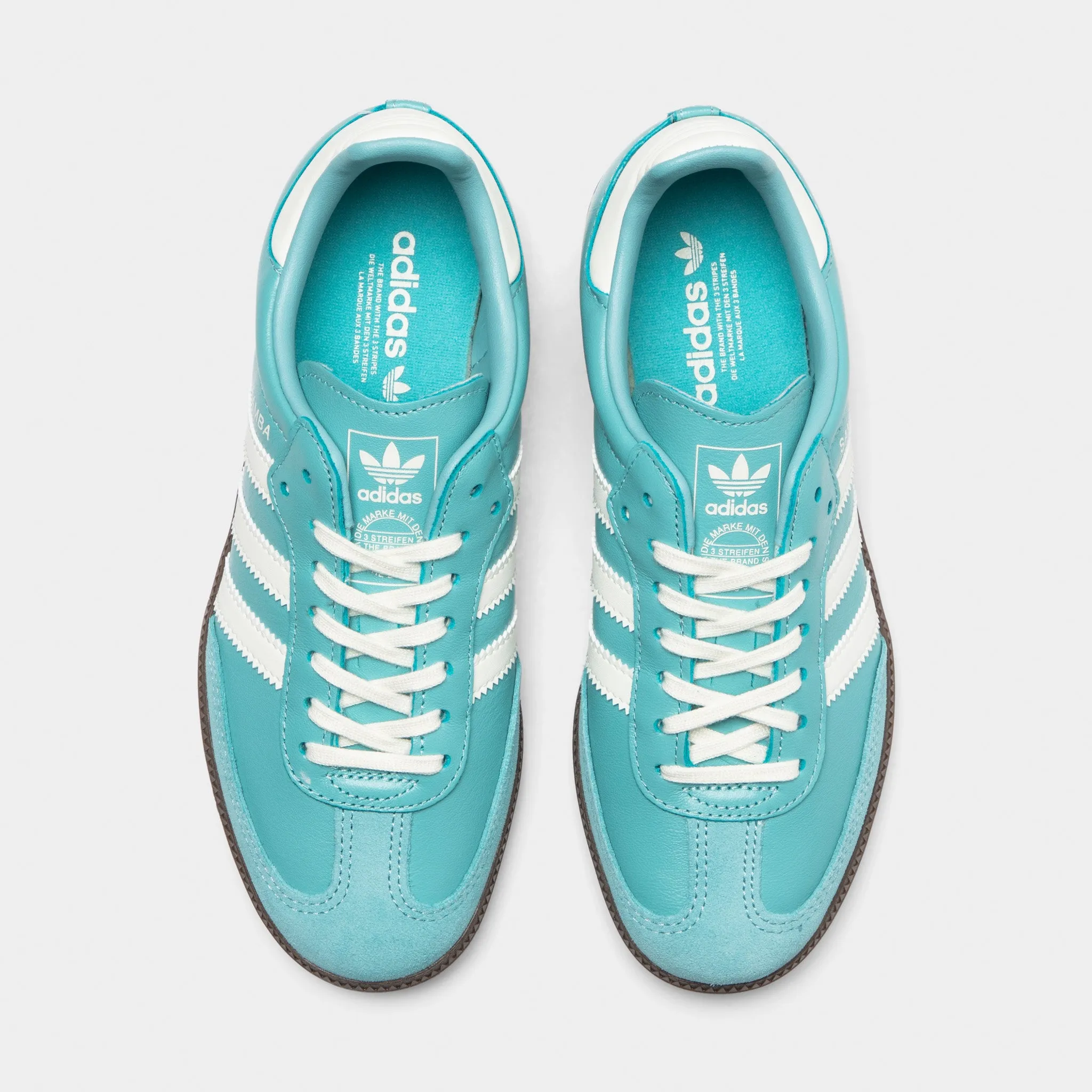 Reactive Ride adidas Juniors' Samba OG Mint / Off White - Gum