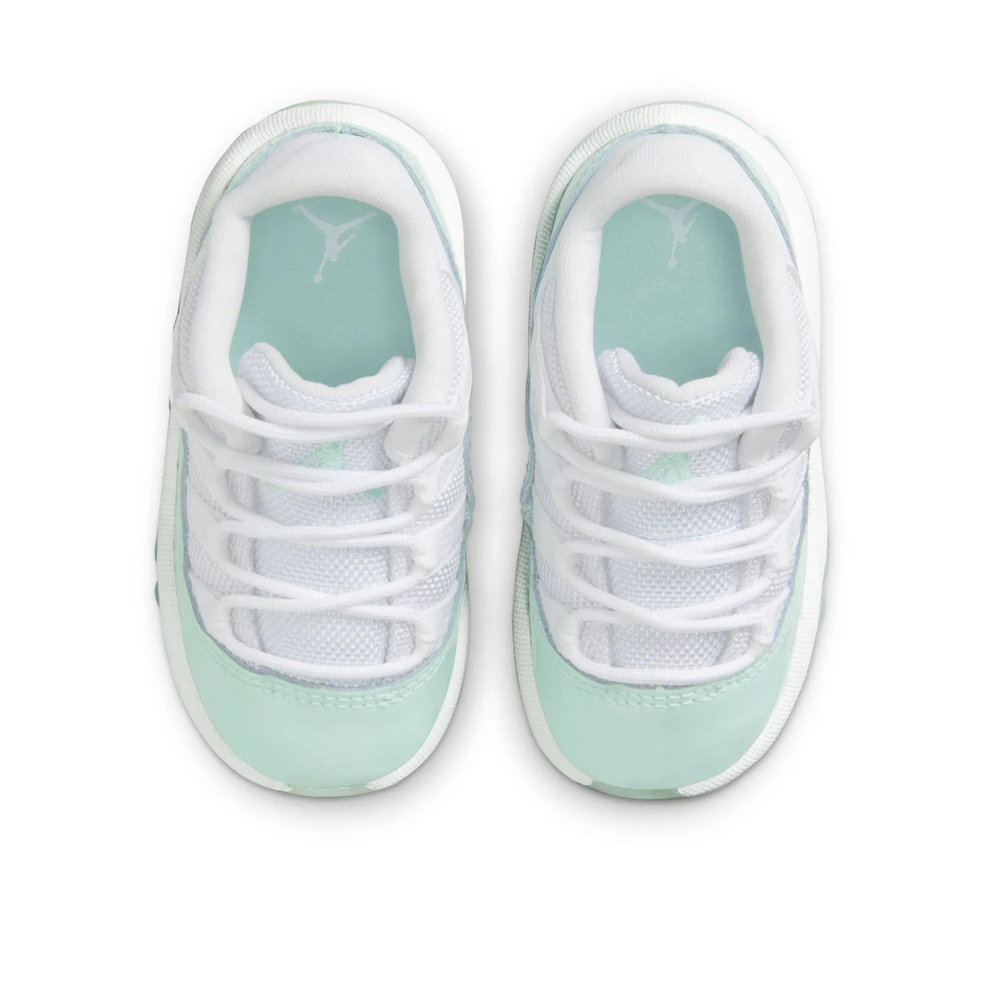 Jordan 11 Retro Low (TD) - White/Igloo Slip Vibe