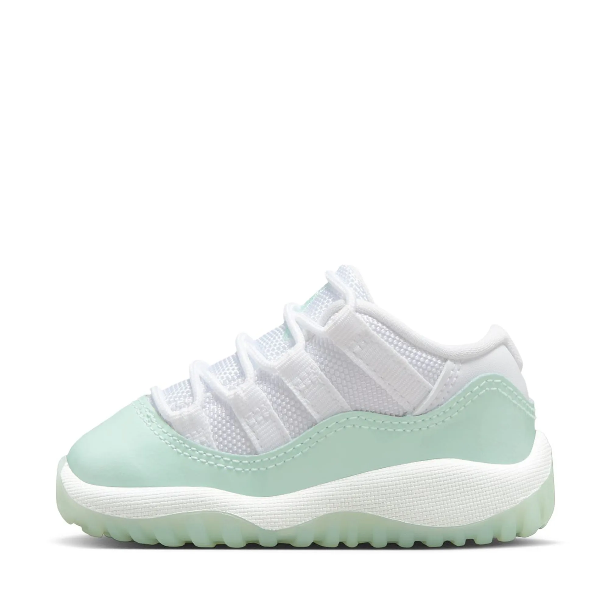 Jordan 11 Retro Low (TD) - White/Igloo Dynamic Design