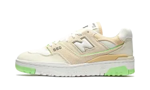 morning running shoe moment material - innovation 550 WMNS "Turtledove Green Aura"