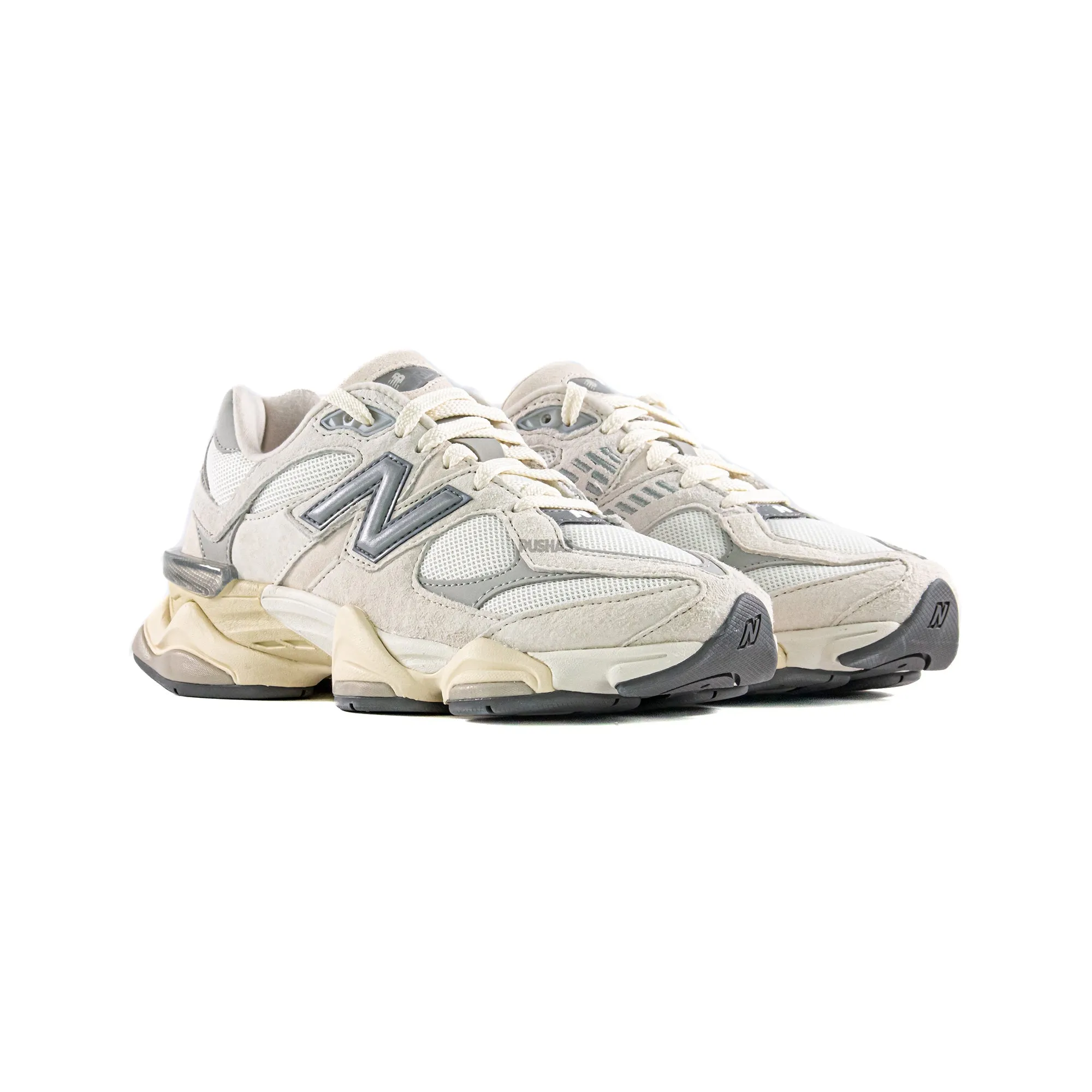 New Balance 9060 'Sea Salt White' (2023) flexible outsole running shoes Training running