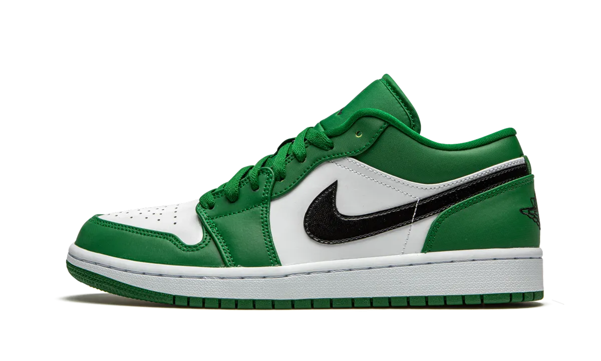 Air Jordan 1 Low "Pine Green" Tough Build Ankle Hugging Collar