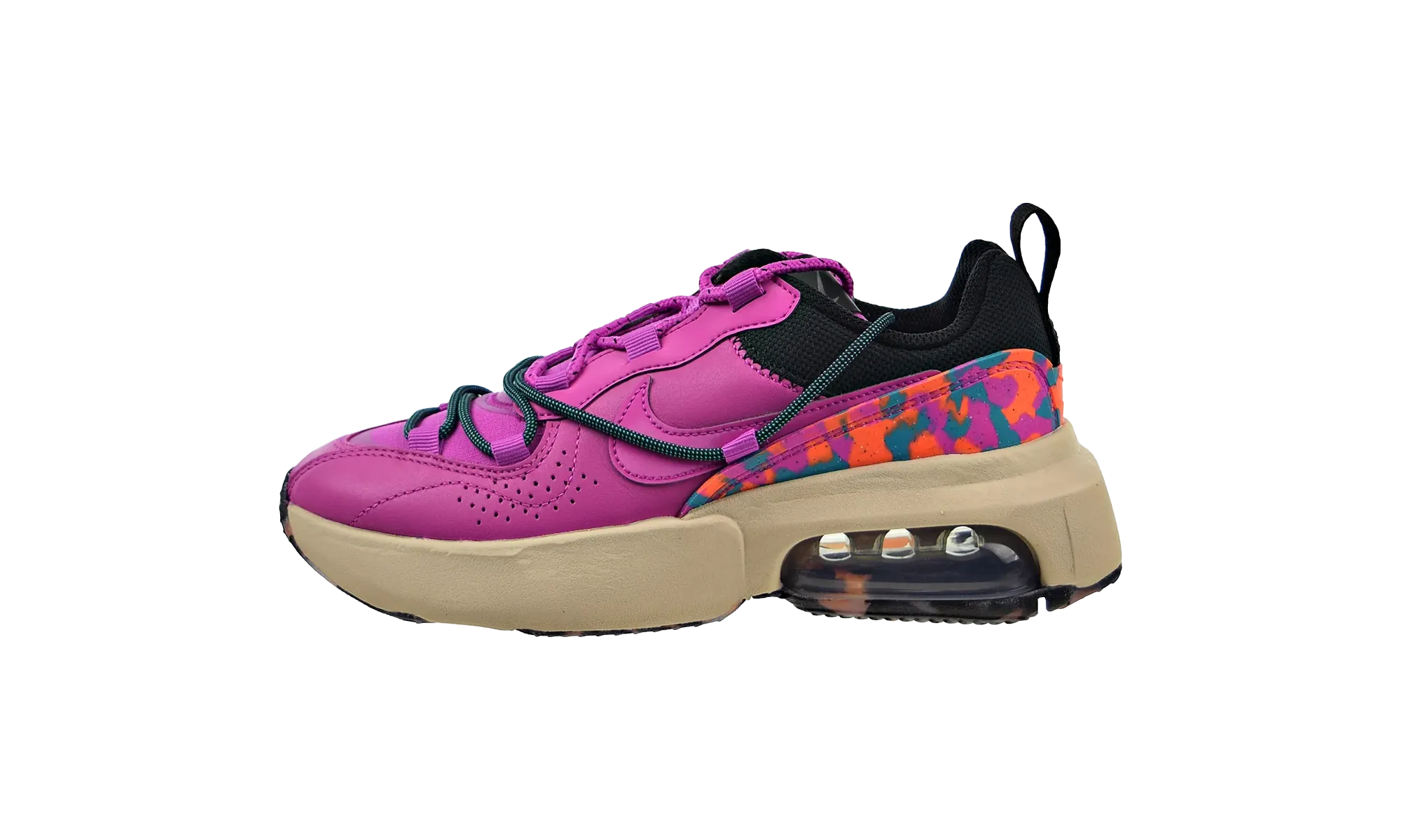 Air Max Viva WMNS "Magenta-Black" running in a city park shoes running for a way to stay healthy