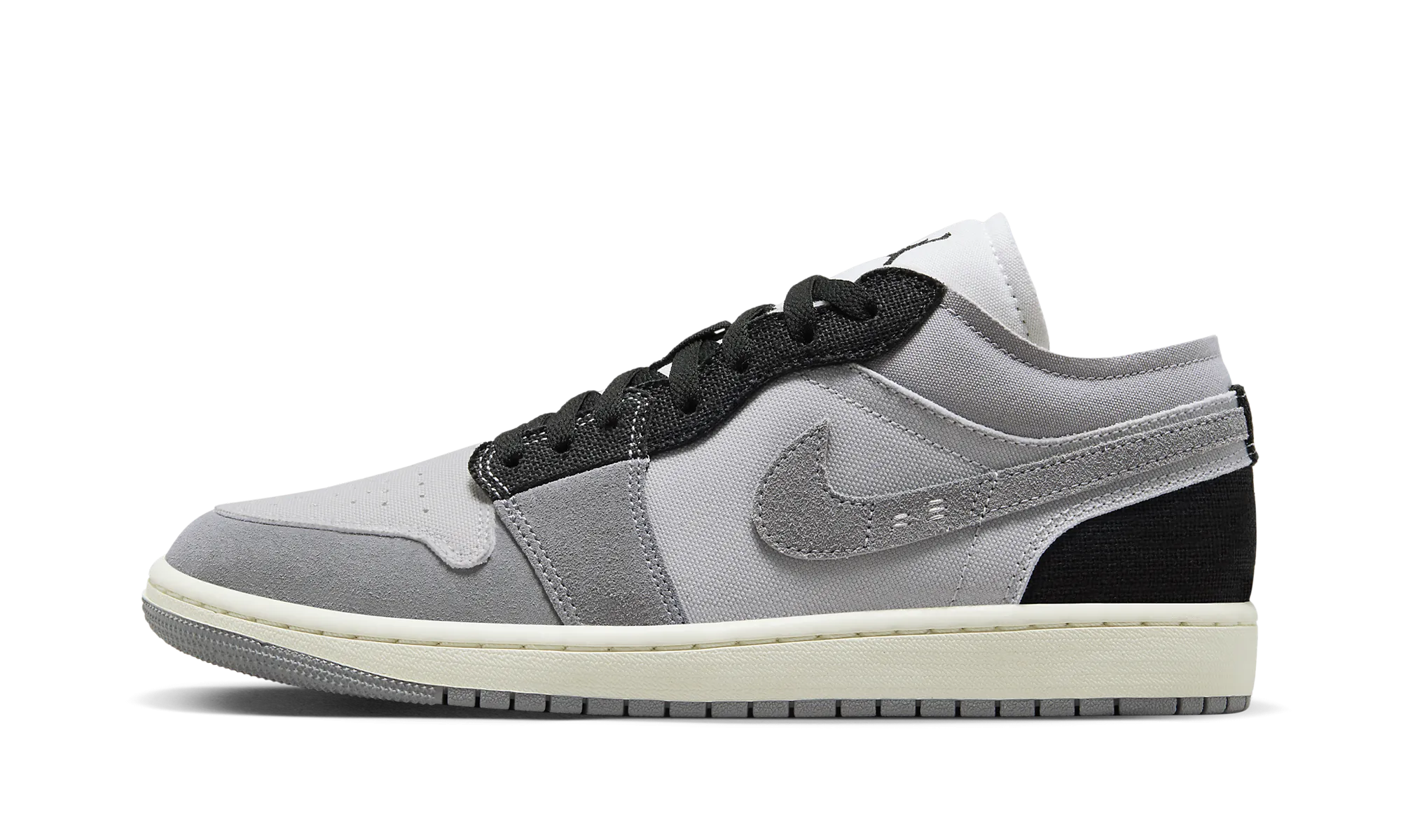 Flat Surface Functional Day Air Jordan 1 Low SE Craft "Cement Grey"