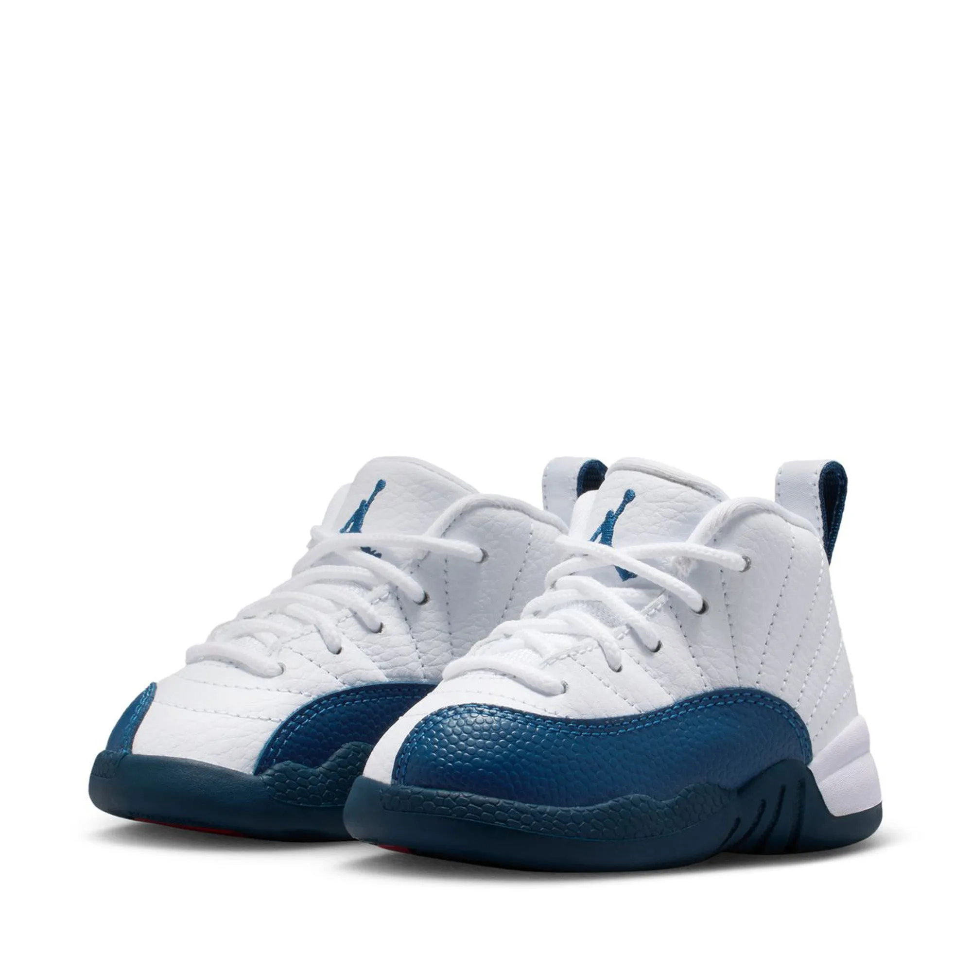 Jordan 12 Retro (TD) - White/French Blue Flexible Design Smooth ride