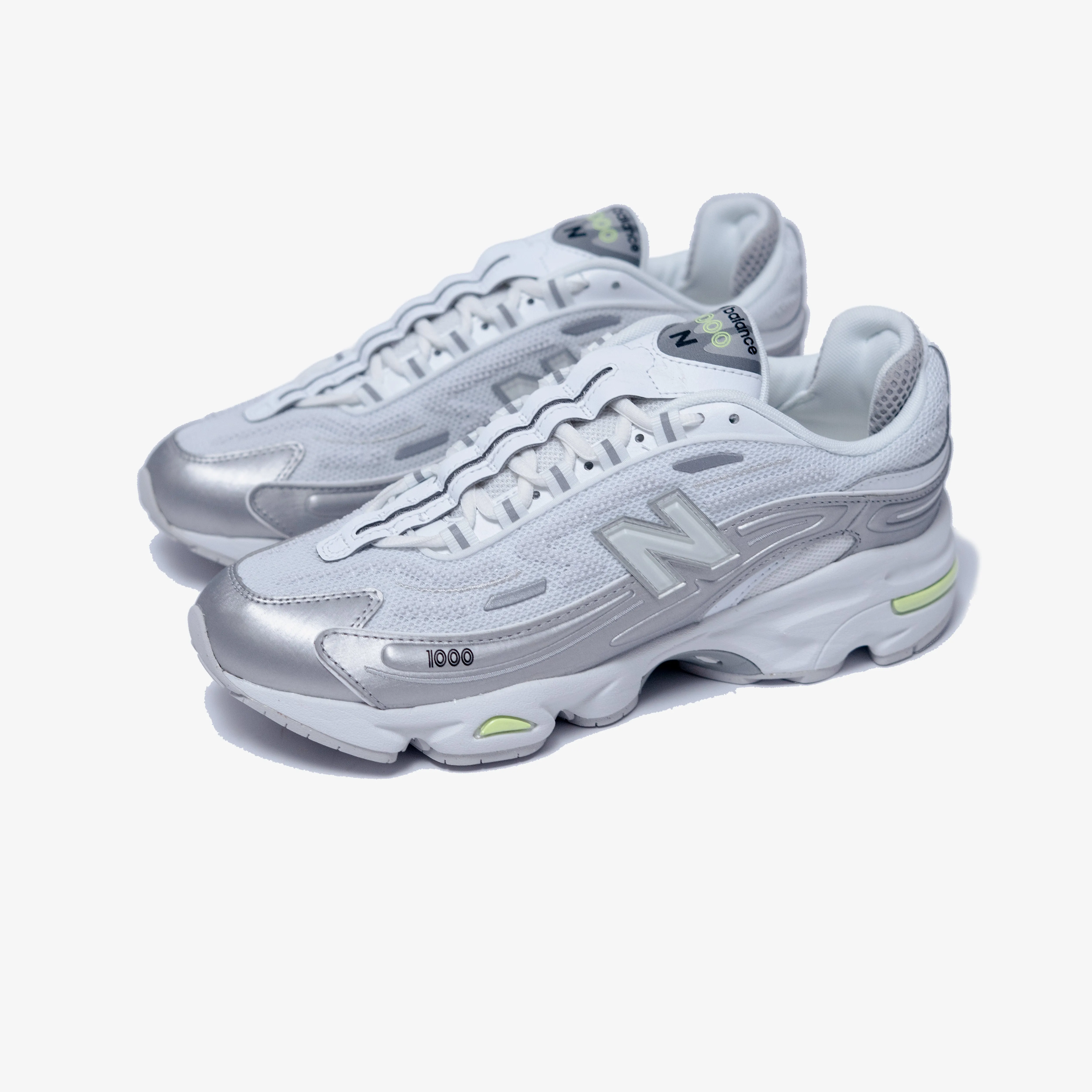 running - efficiency New Balance | 1000 { SILVER METALLIC/WHITE