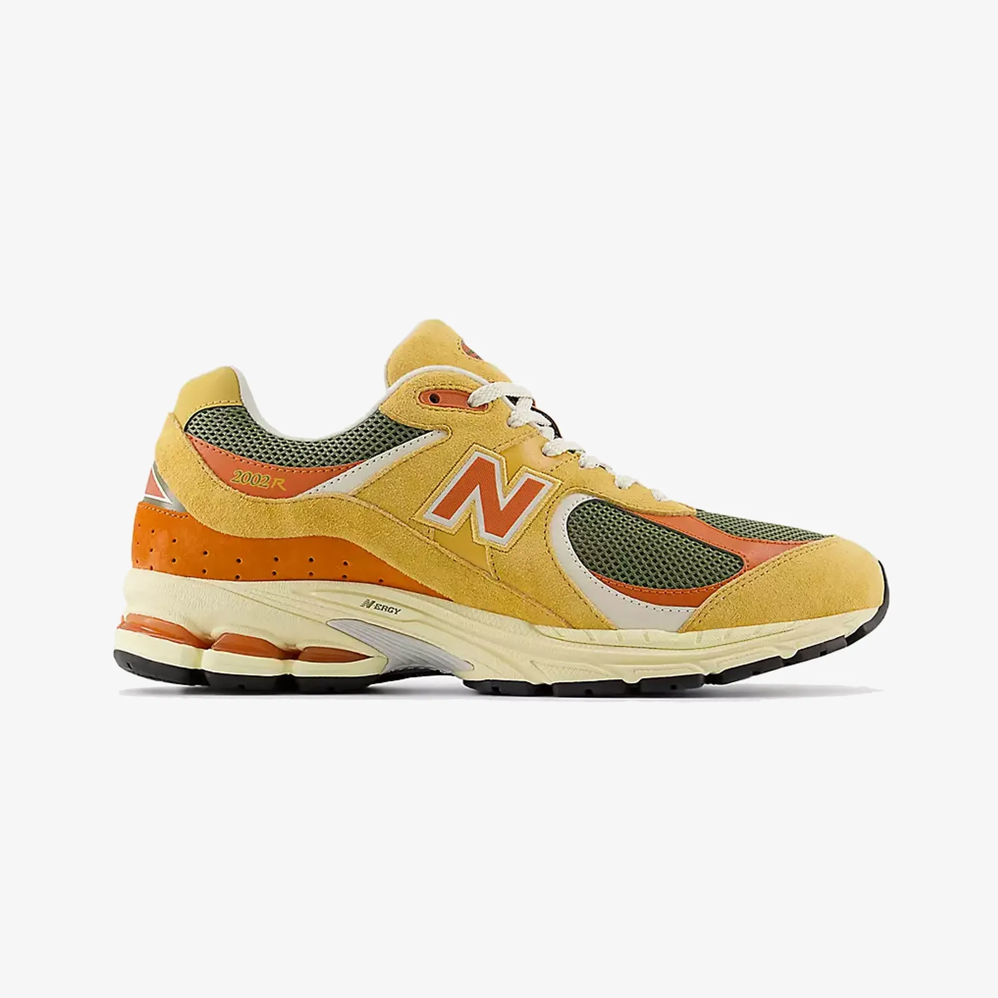 high - traction sole New Balance | 2002R { CLAY/DARK OLIVINE