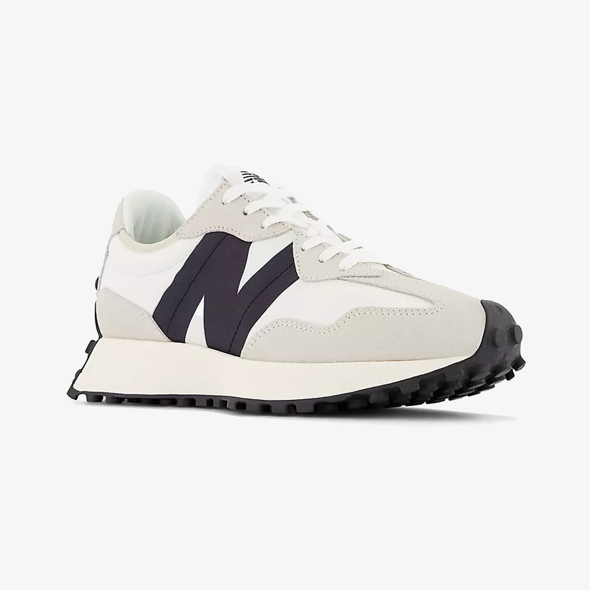 Tough Construction New Balance | 327 { SEA SALT/WHITE/BLACK