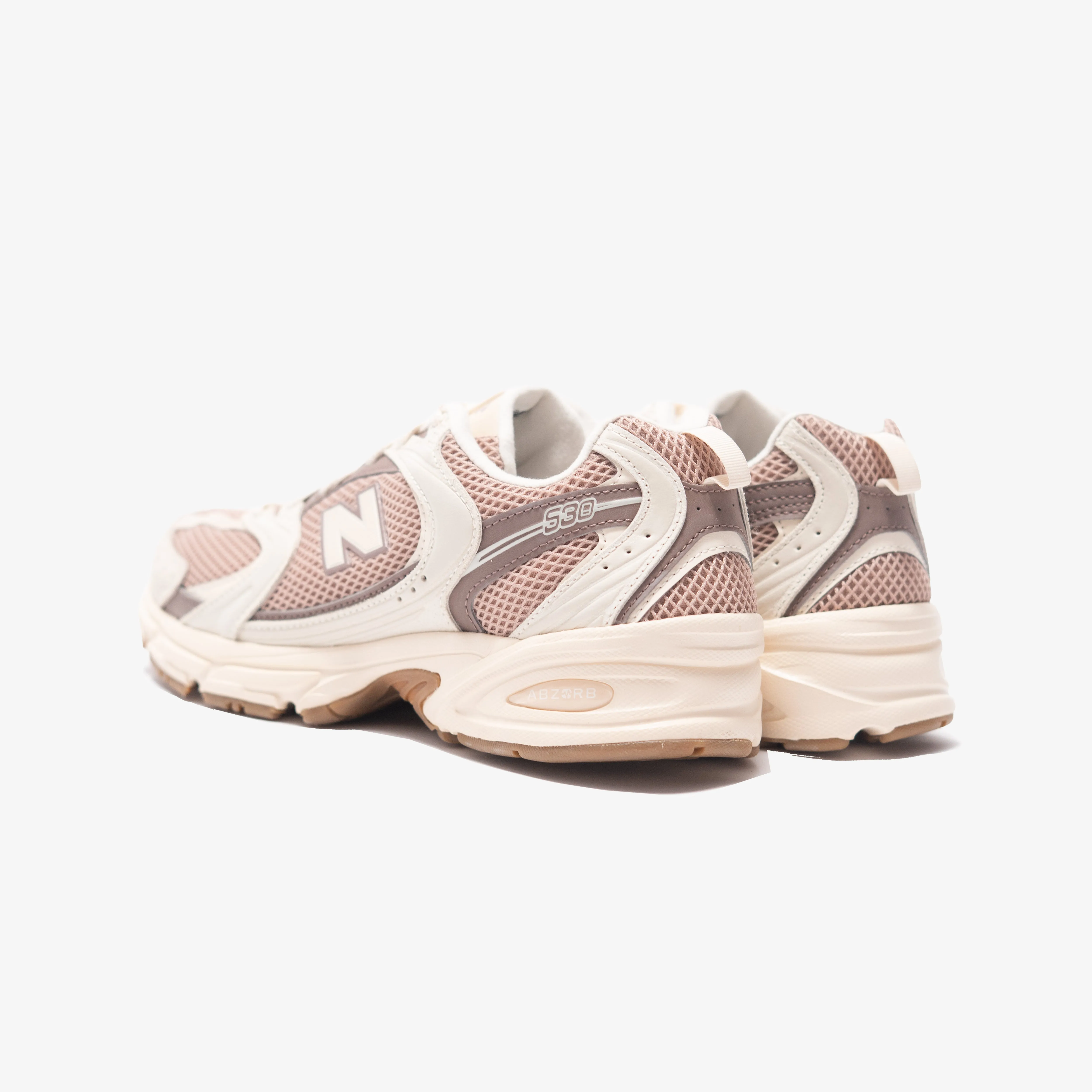 moisture - management - technology waterproof synthetic shoes New Balance | 530 { PINK/BEIGE