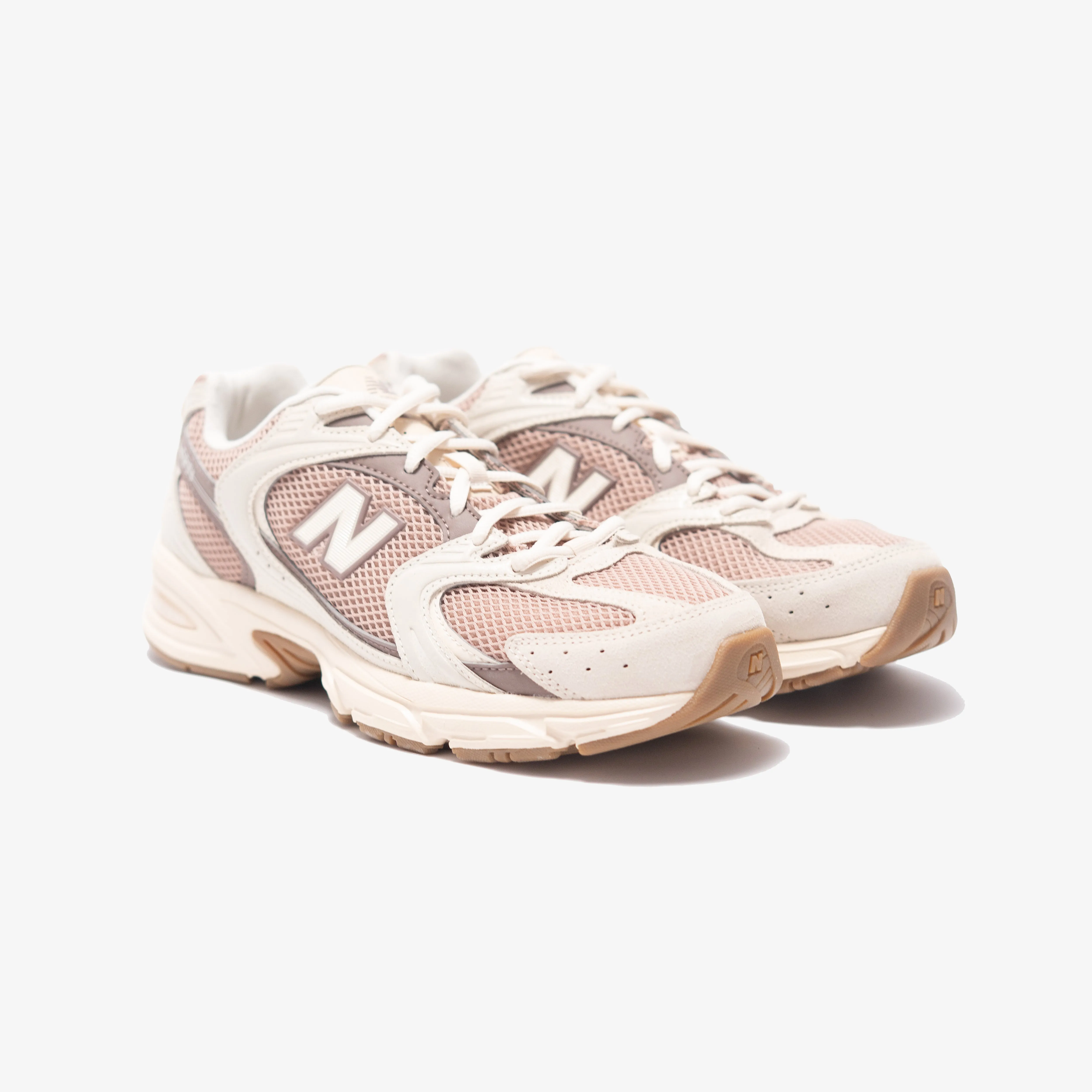 adjustable footwear loose - fit shoes New Balance | 530 { PINK/BEIGE
