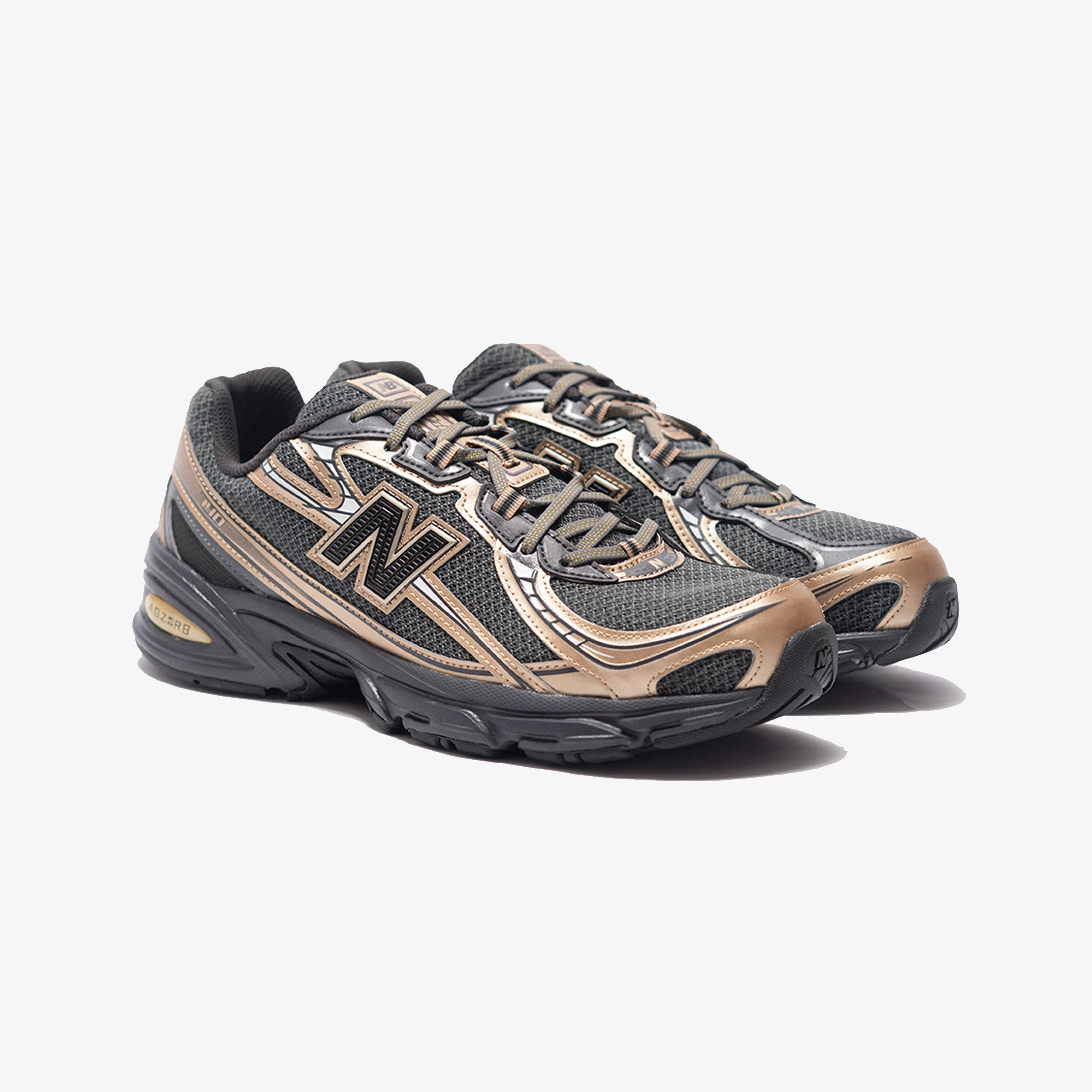 New Balance | 740 { GOLD/BLACK half - marathoning shoes Strength