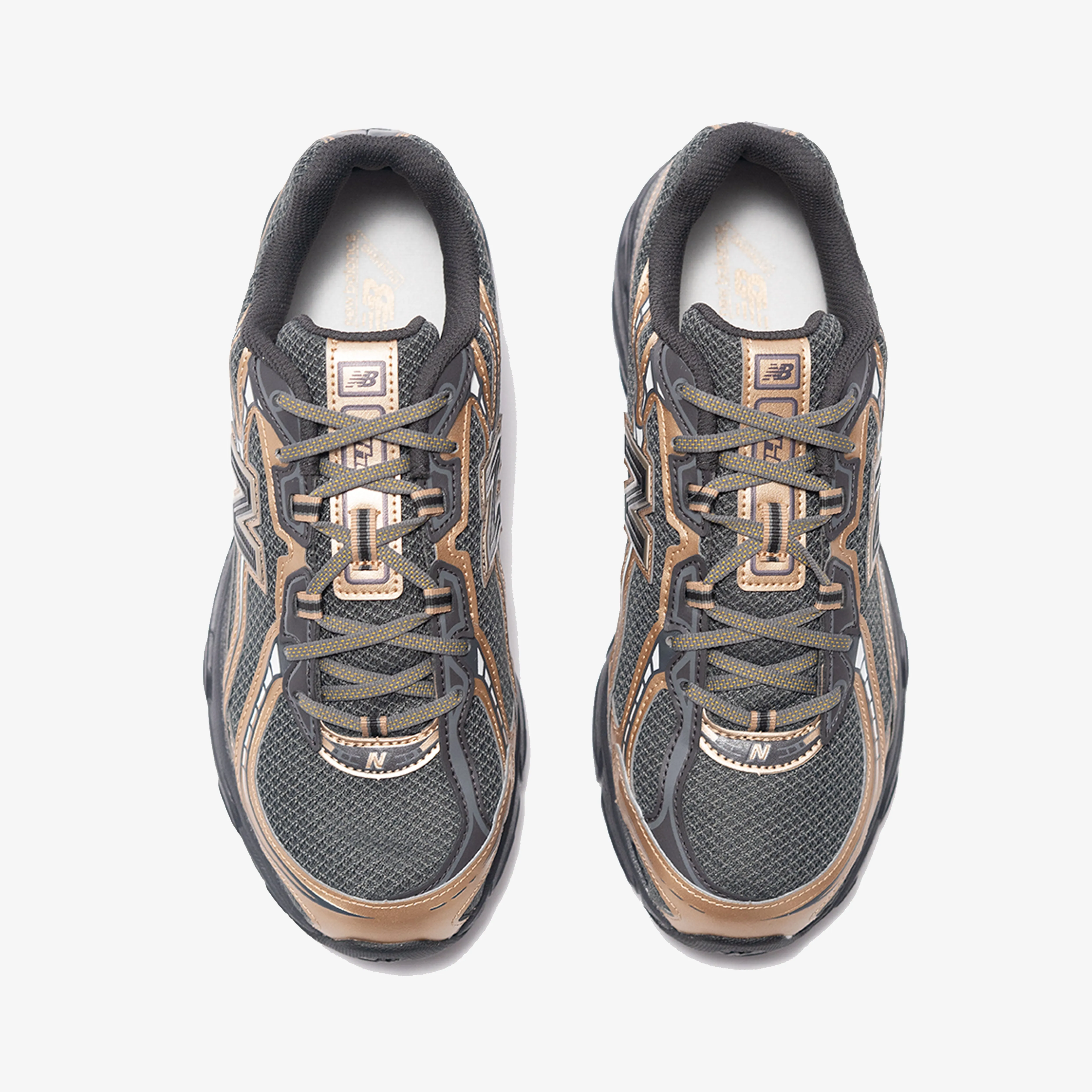 modular shoes off - road running shoe capability New Balance | 740 { GOLD/BLACK