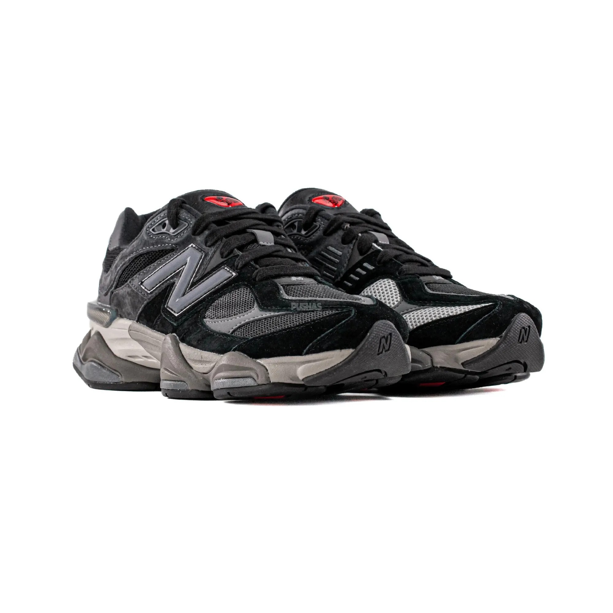 indoor sports shoes New Balance 9060 'Black Castlerock Grey' (2022)