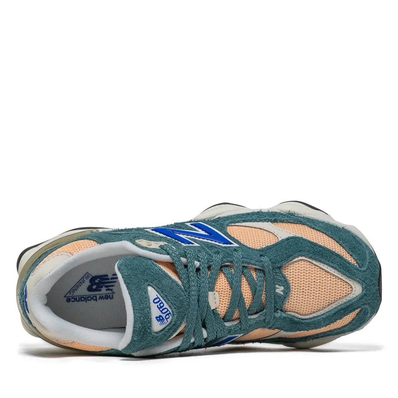 Moisture Wicking Fabric New Balance 9060 (GS) - New Spruce/Peach Blossom