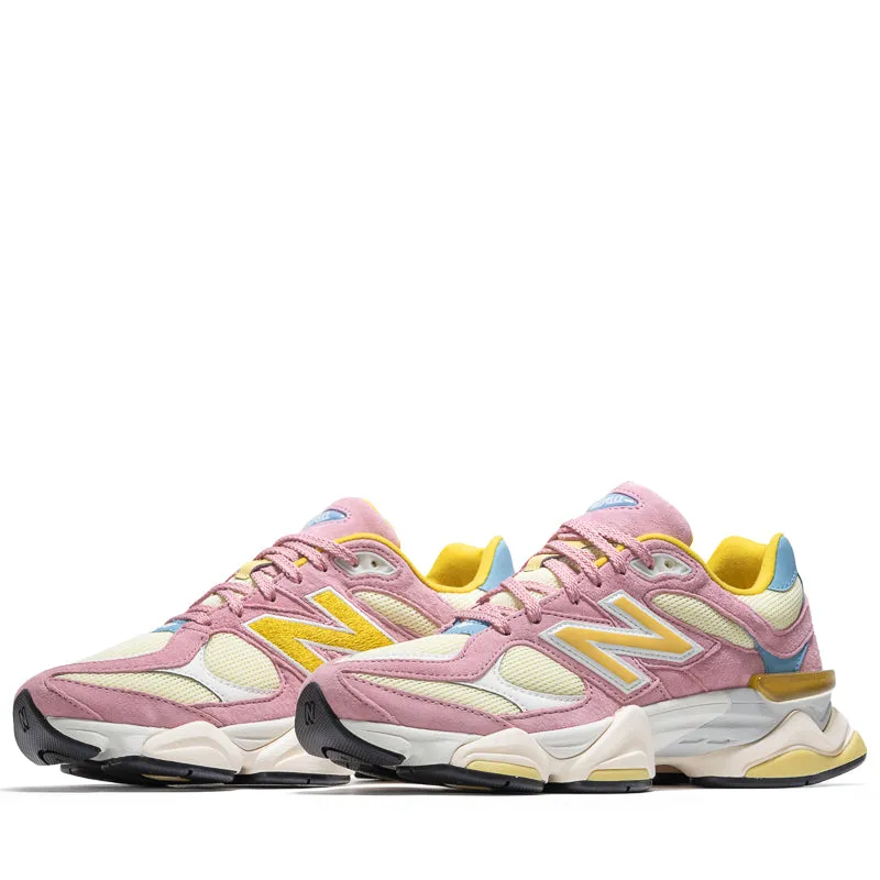 Non Slip Heel Machine washable New Balance 9060 - Pink Taffy/Calcium