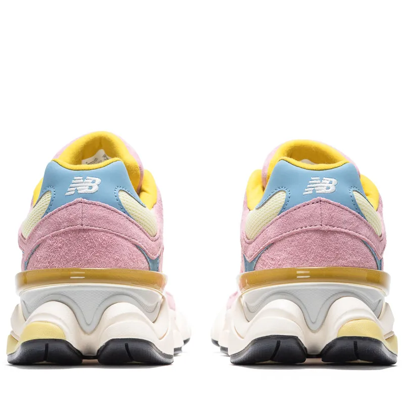 New Balance 9060 - Pink Taffy/Calcium Stretch Fabric