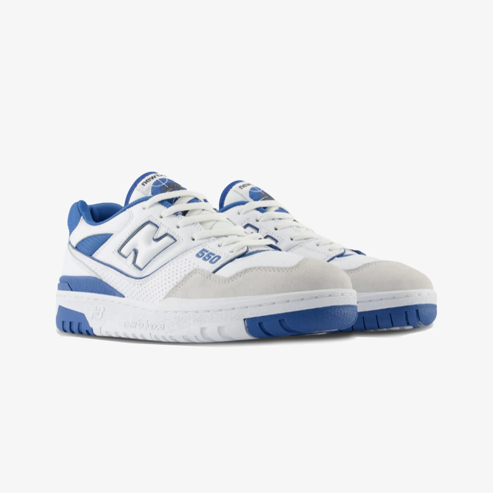 Wonderful performance technology - brand shoes New Balance | BB550 { WHITE/BLUE