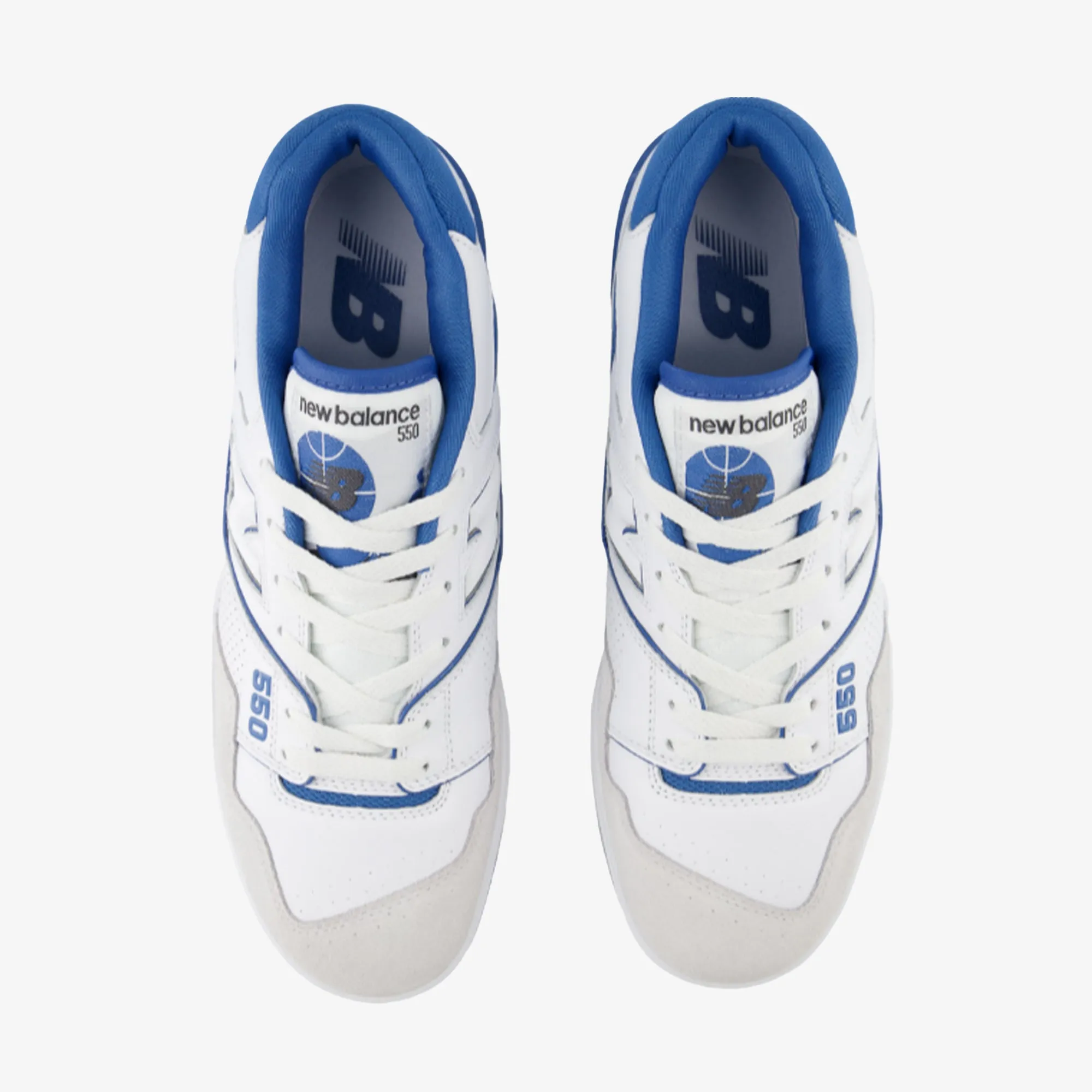 heavy - duty shoes New Balance | BB550 { WHITE/BLUE