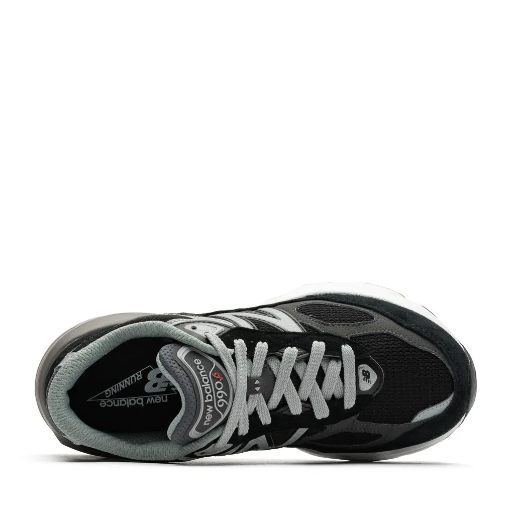 Cushioned durability New Balance FuelCell 990v6 (GS) - Black/Silver