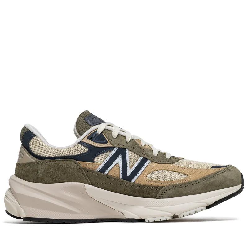 New Balance Made in USA 990v6 - Dark Camo/Incense Clean Finish