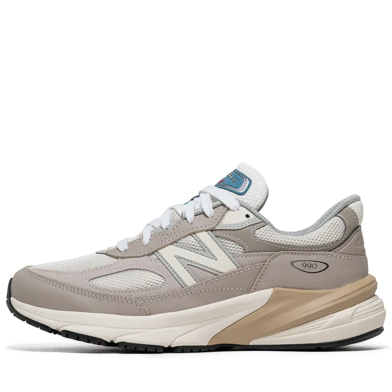 New Balance Made in USA 990v6 - Light Mushroom/Moonrock Run Friendly