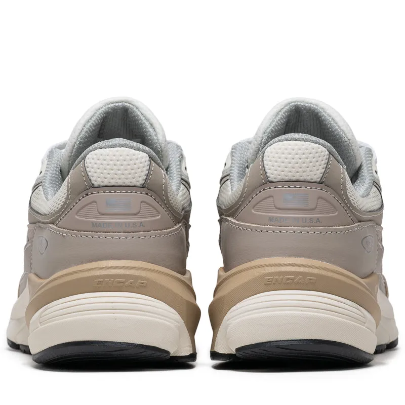 New Balance Made in USA 990v6 - Light Mushroom/Moonrock Customizable Insoles