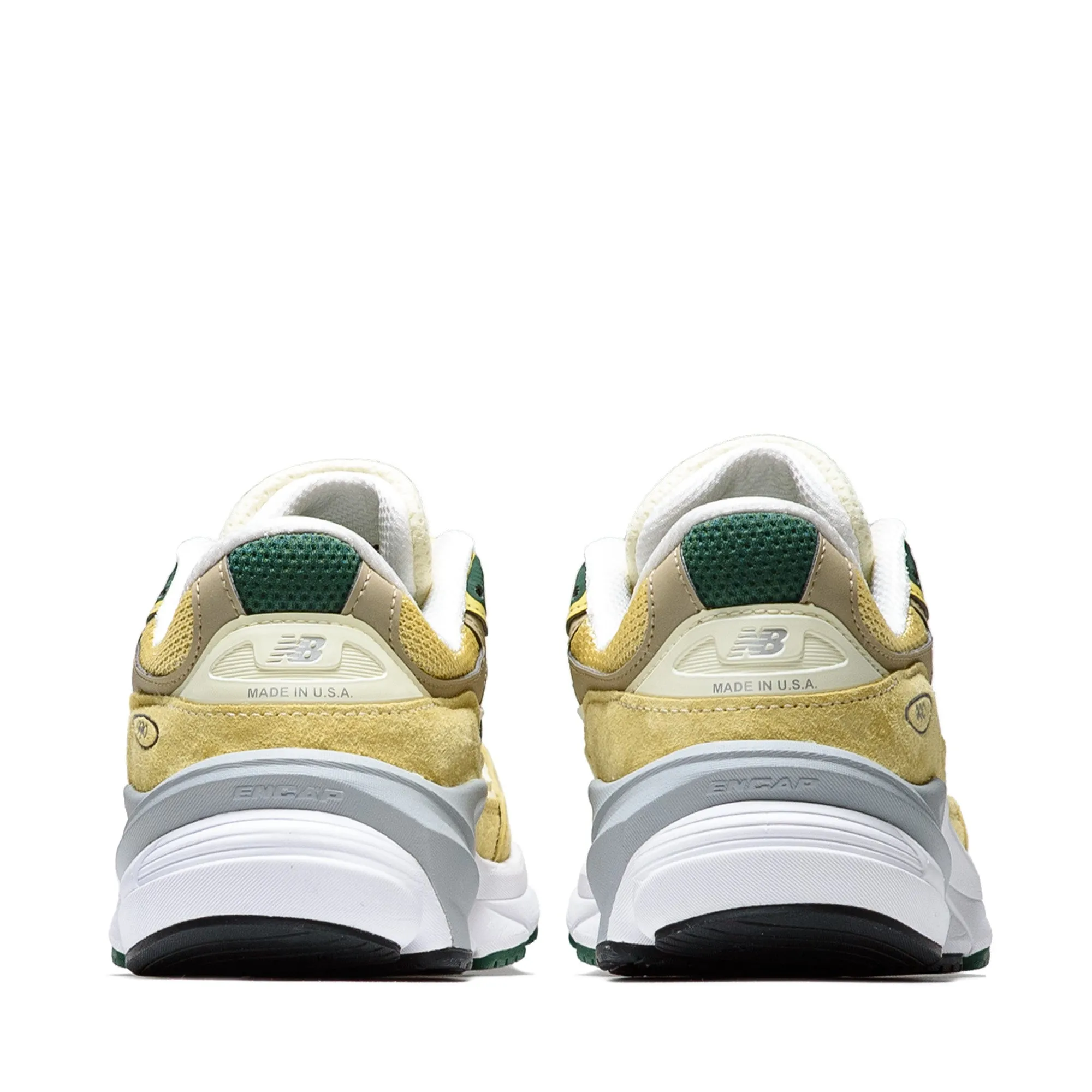 New Balance Made in USA 990v6 - Pale Yellow Zip Up Closure Sleek Build